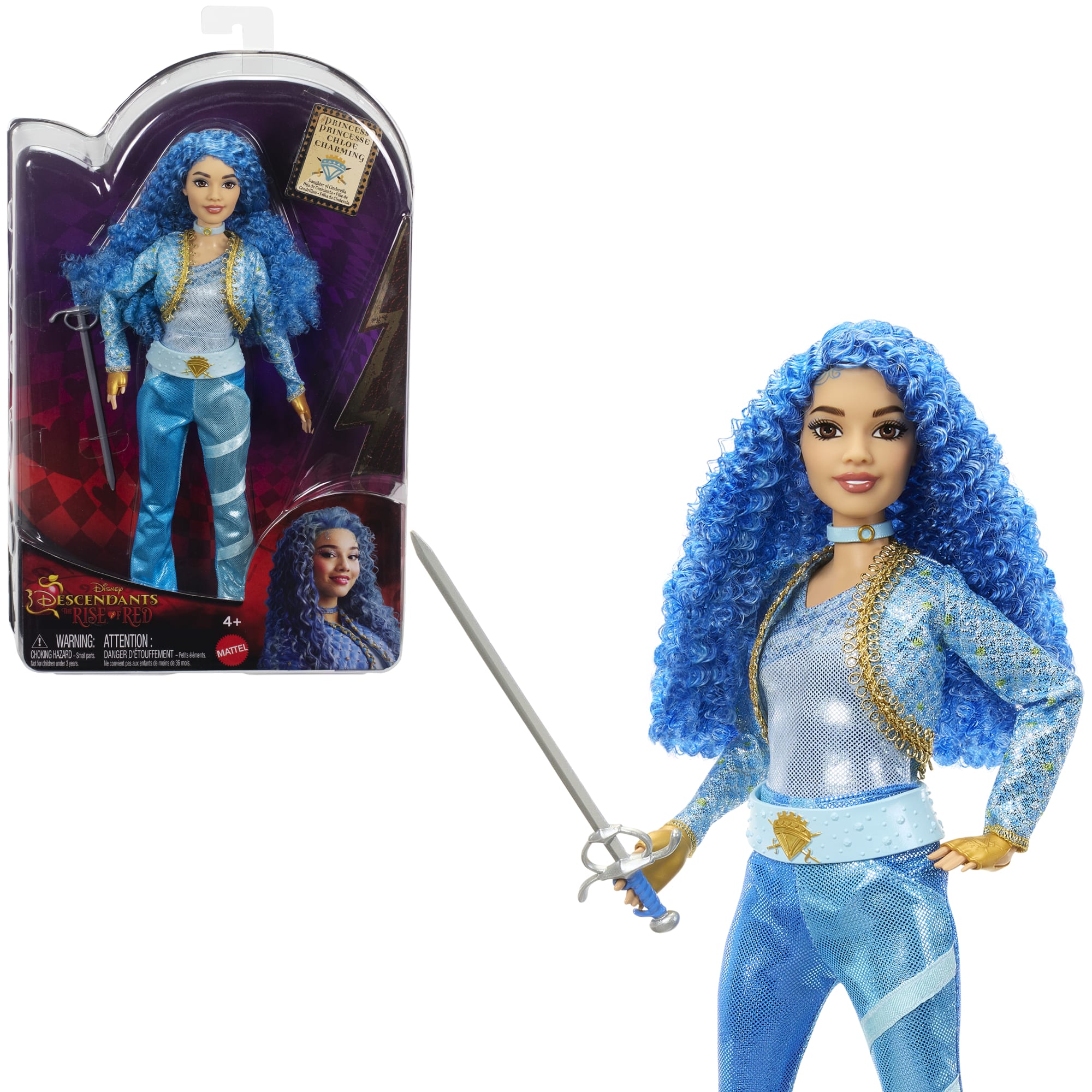 Disney Descendants : The Rise of Red Fashion Doll - Princess Chloe ...