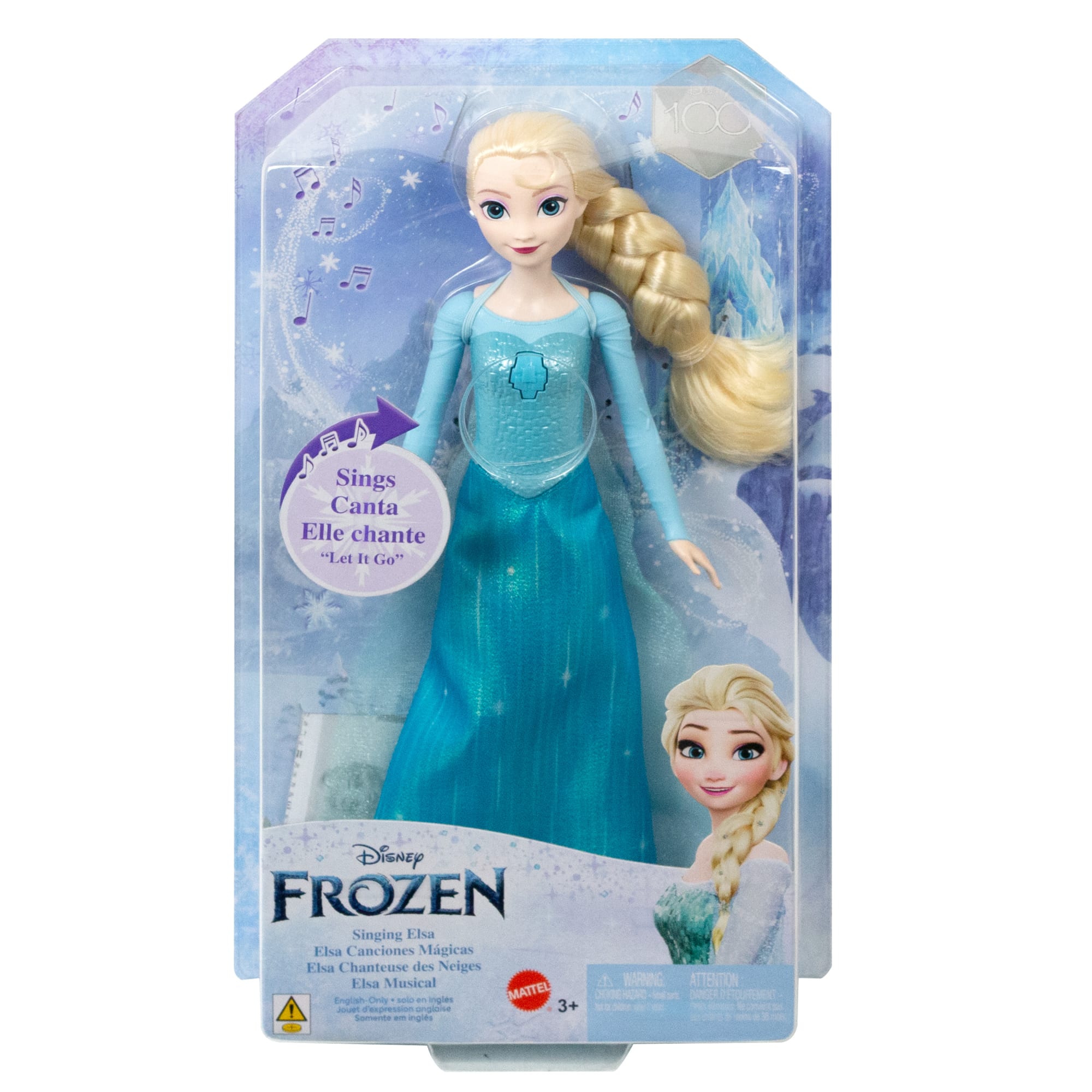 Disney Princess Frozen (1) Singing Elsa Mattel