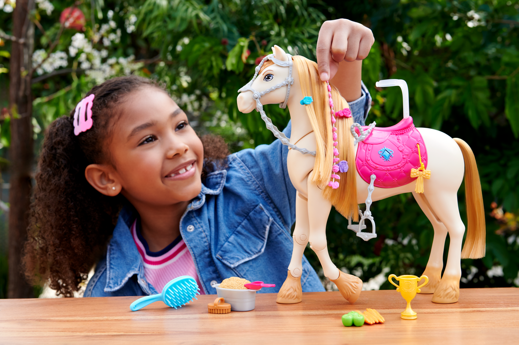 Barbie Cheval Tornade De Barbie Mysteries The Great Horse