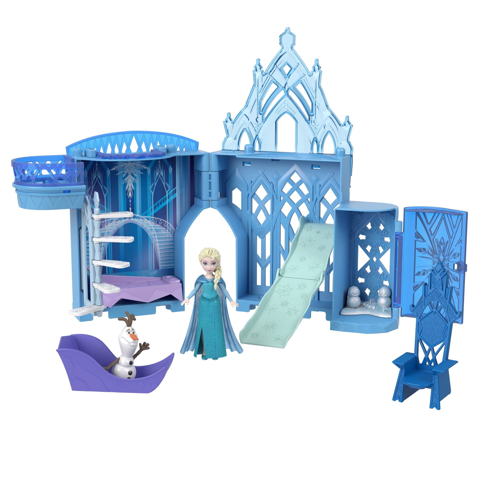 Disney Frozen Set Componibili Il Palazzo di Ghiaccio di Elsa Mattel