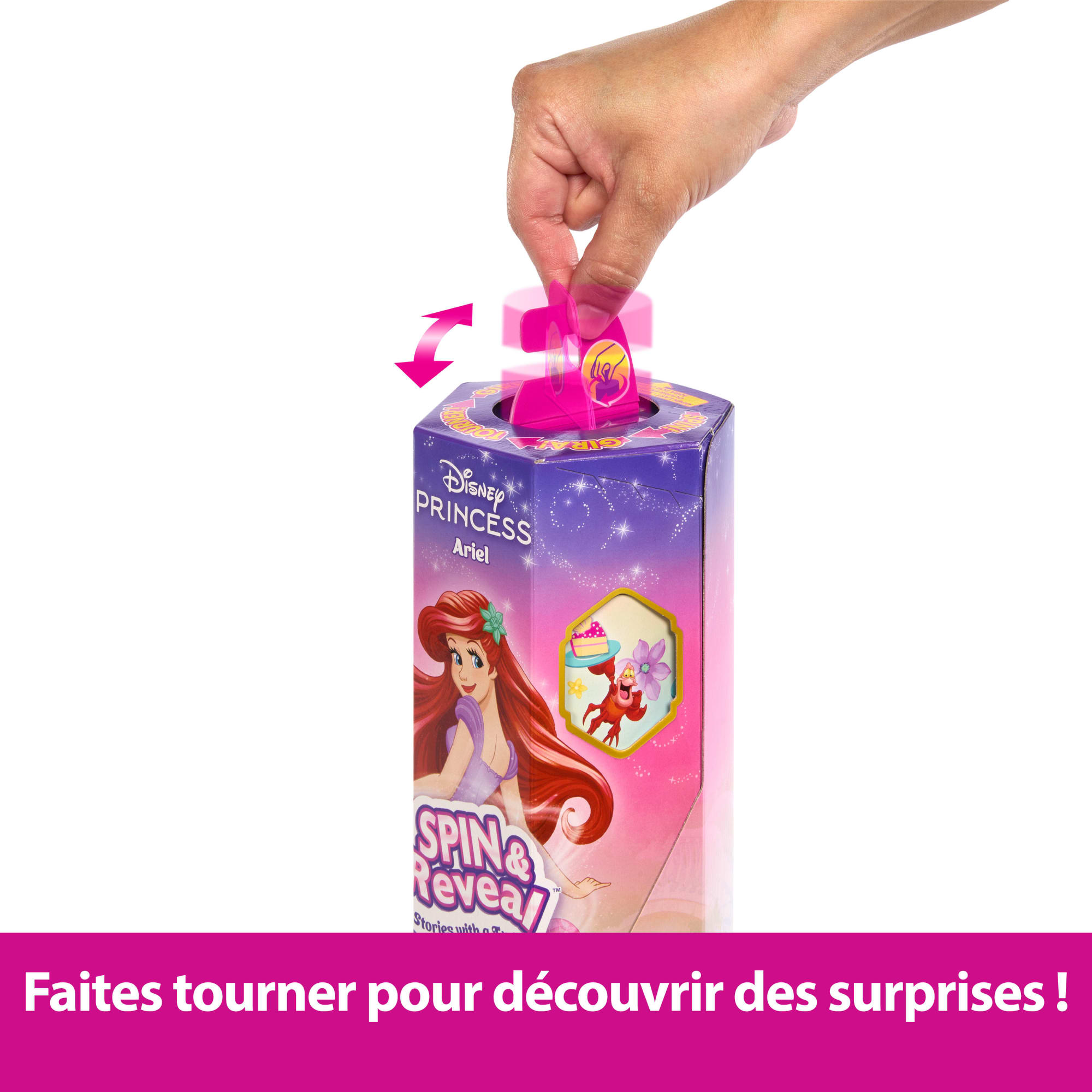 SPIN AND REVEAL ROYAL ARIEL | Mattel