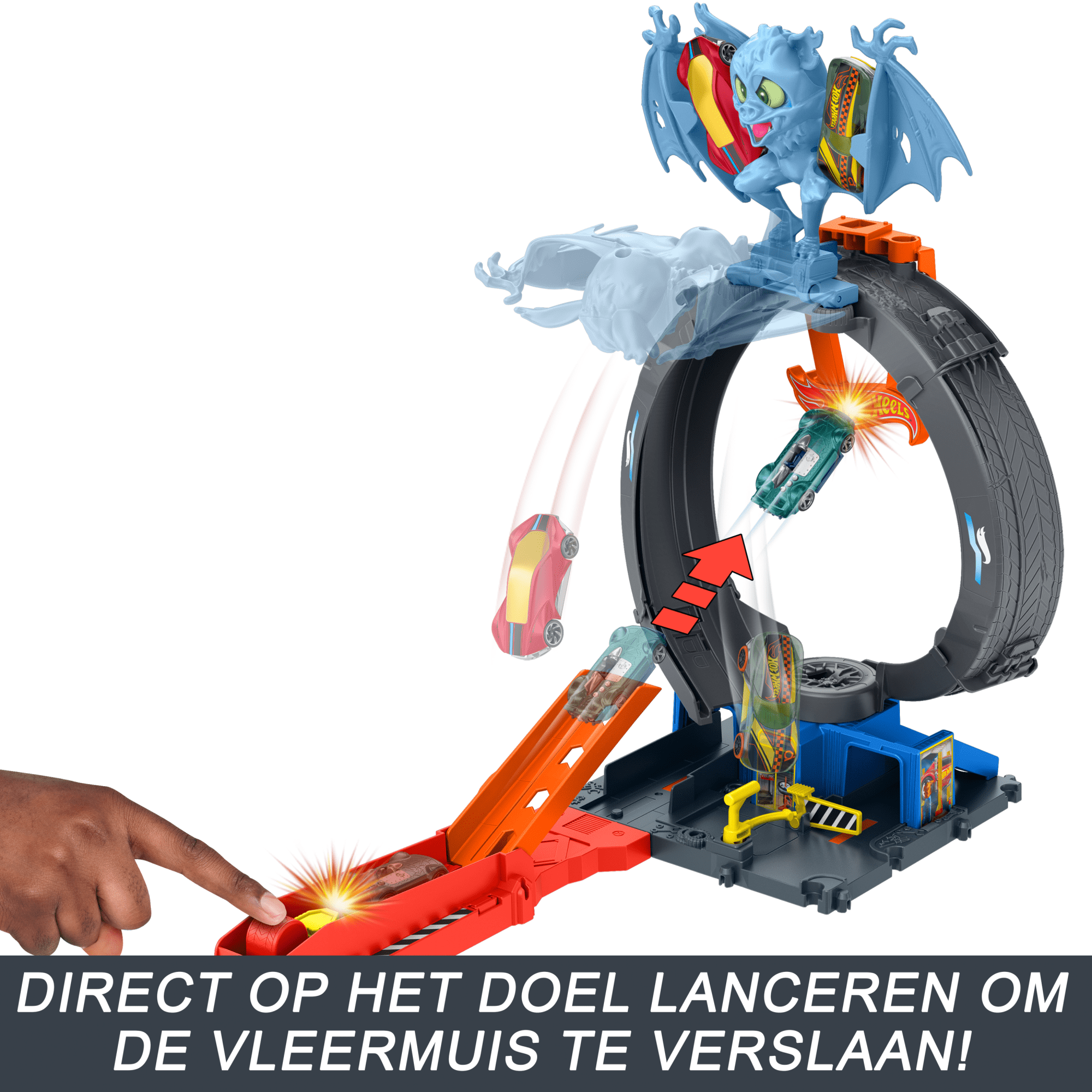 Hot Wheels 'Let's Race' Netflix - Speelgoedauto Baanset - Vergelijk prijzen