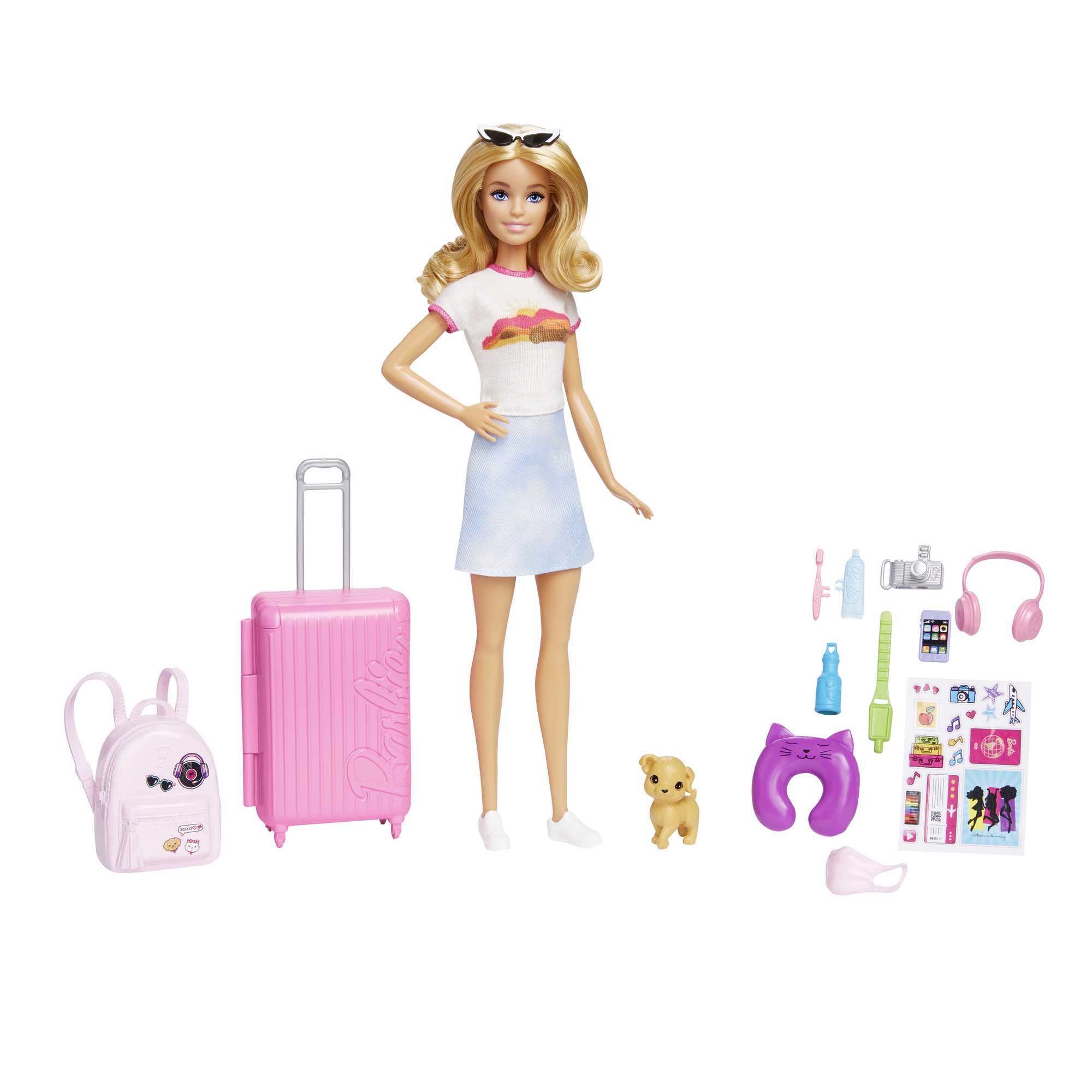 Barbie Travel Doll Accessories Mattel - Main Image