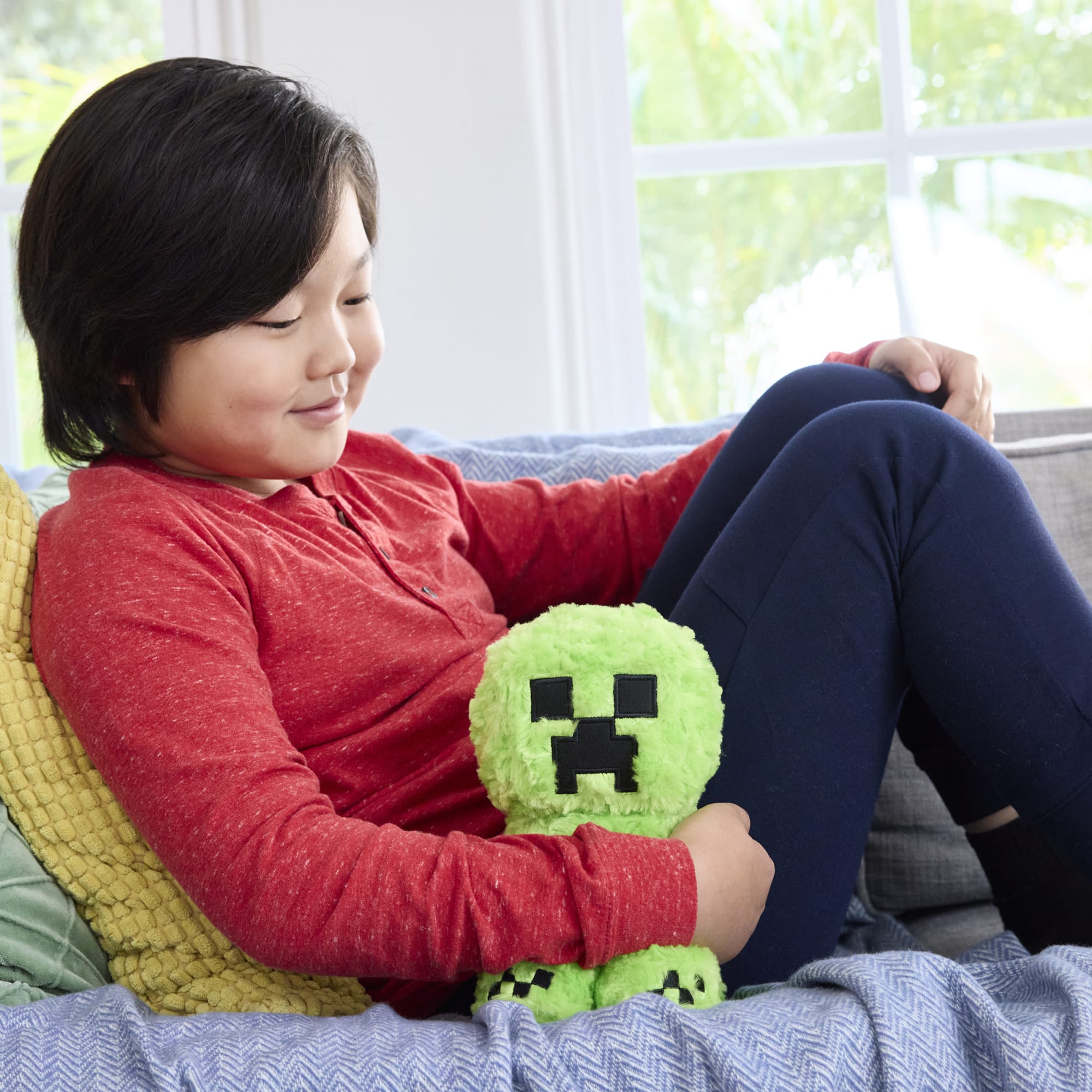 Minecraft Creeper Plush Toy Inspired by A Minecraft Movie Mattel