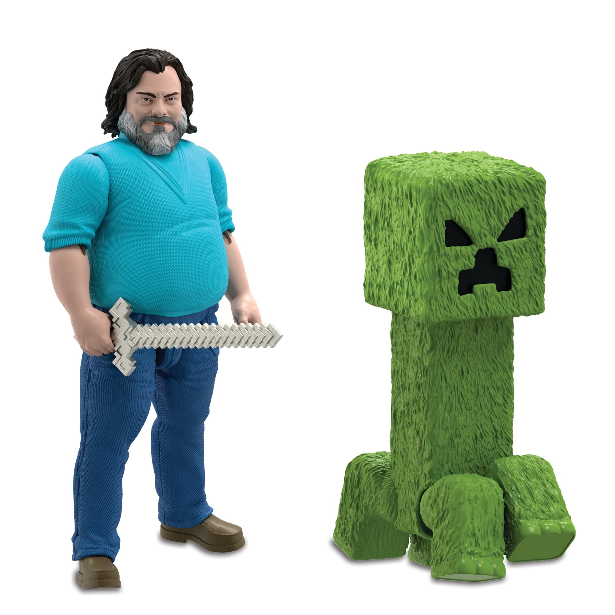 Figura De Acción A Gran Escala De Minecraft, Personaje De 30,5Cm Inspirado  En La Película | Mattel, image size:2000x2000