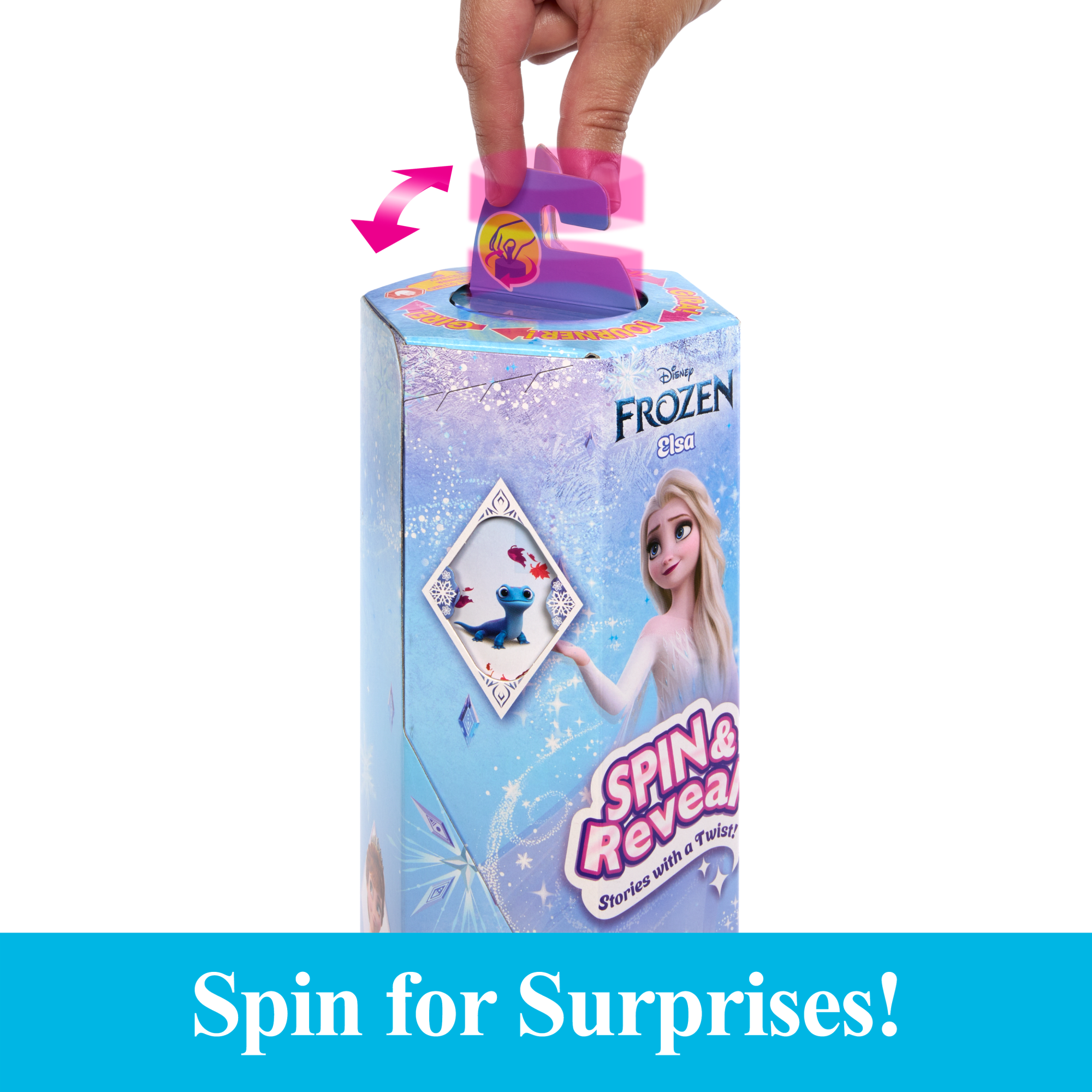 Disney Frozen SPIN & REVEALβ’ Elsa Doll | Mattel