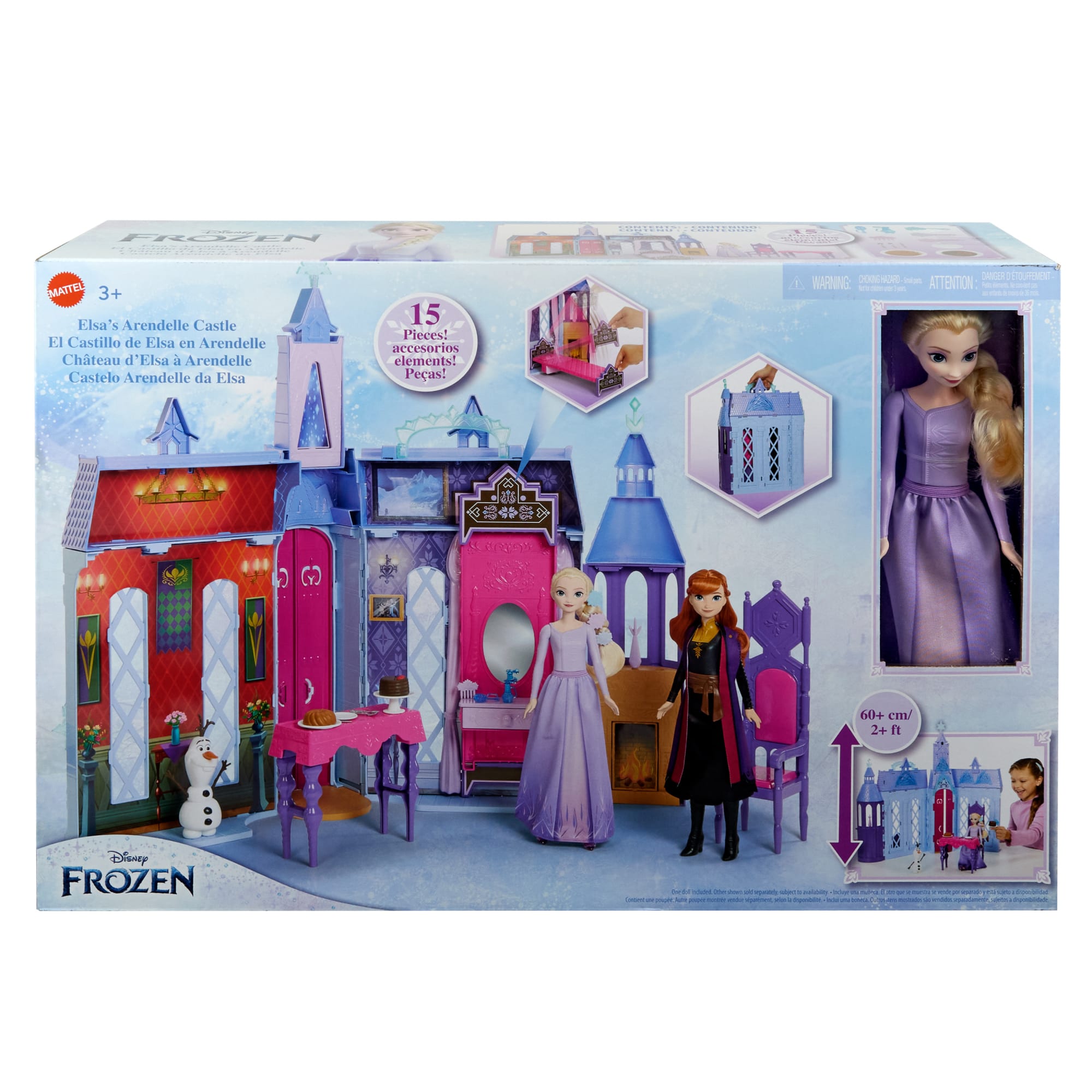 Disney Frozen Elsa's Arendelle Castle Mattel