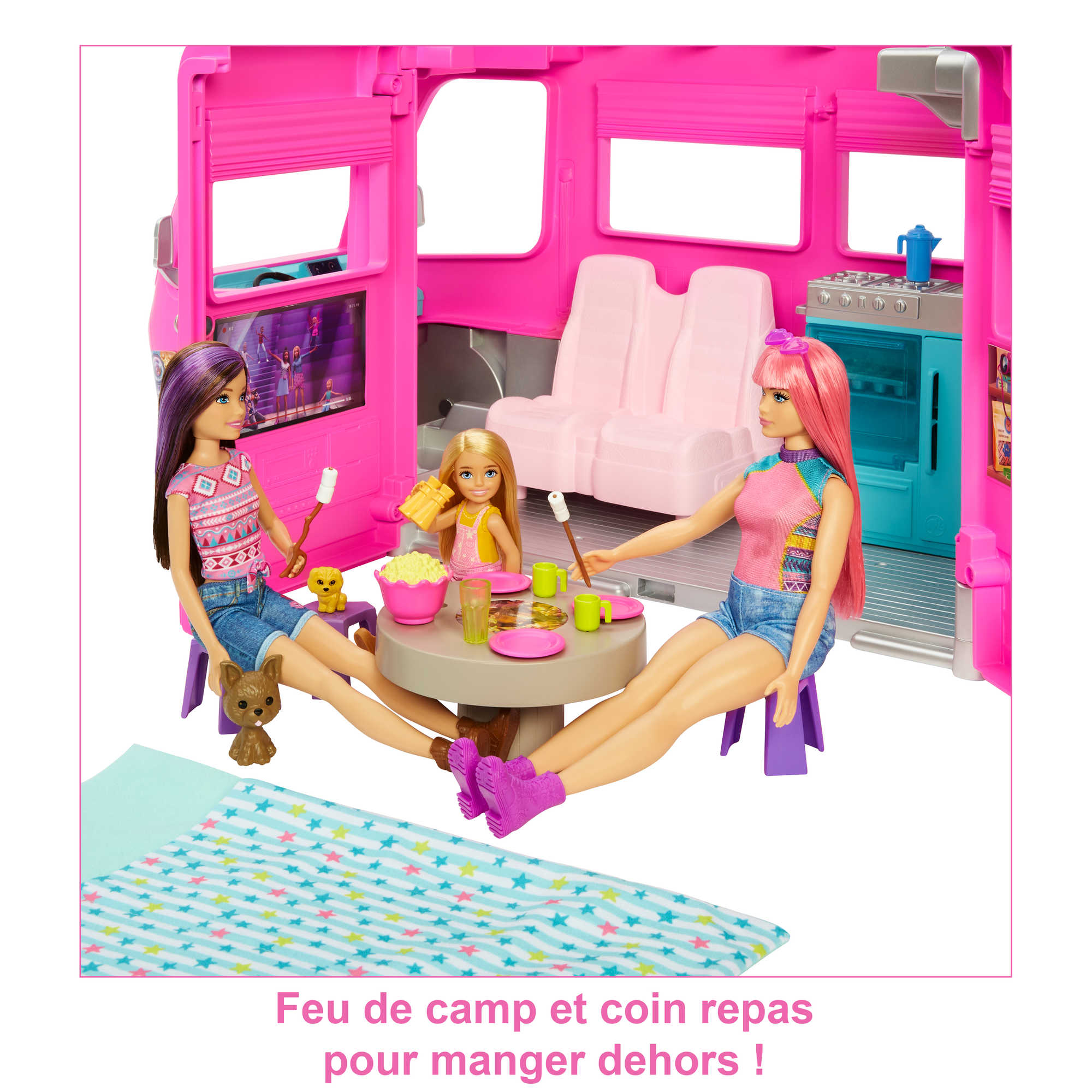 MDR Surprise ! Glam N' Go Camper - Campeur de Poupées