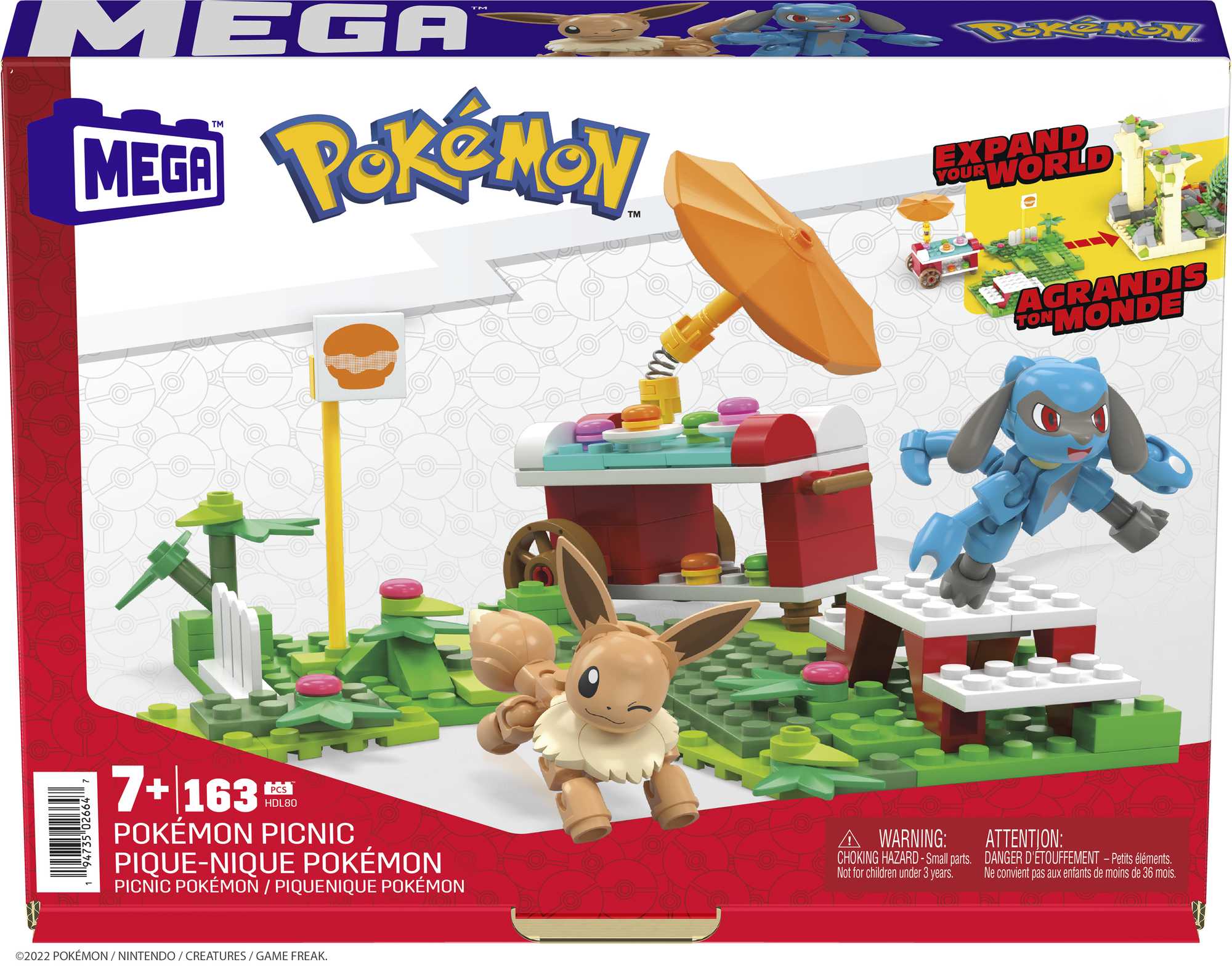 MEGA Construx Pokemon Expedición a la jungla Constructor de