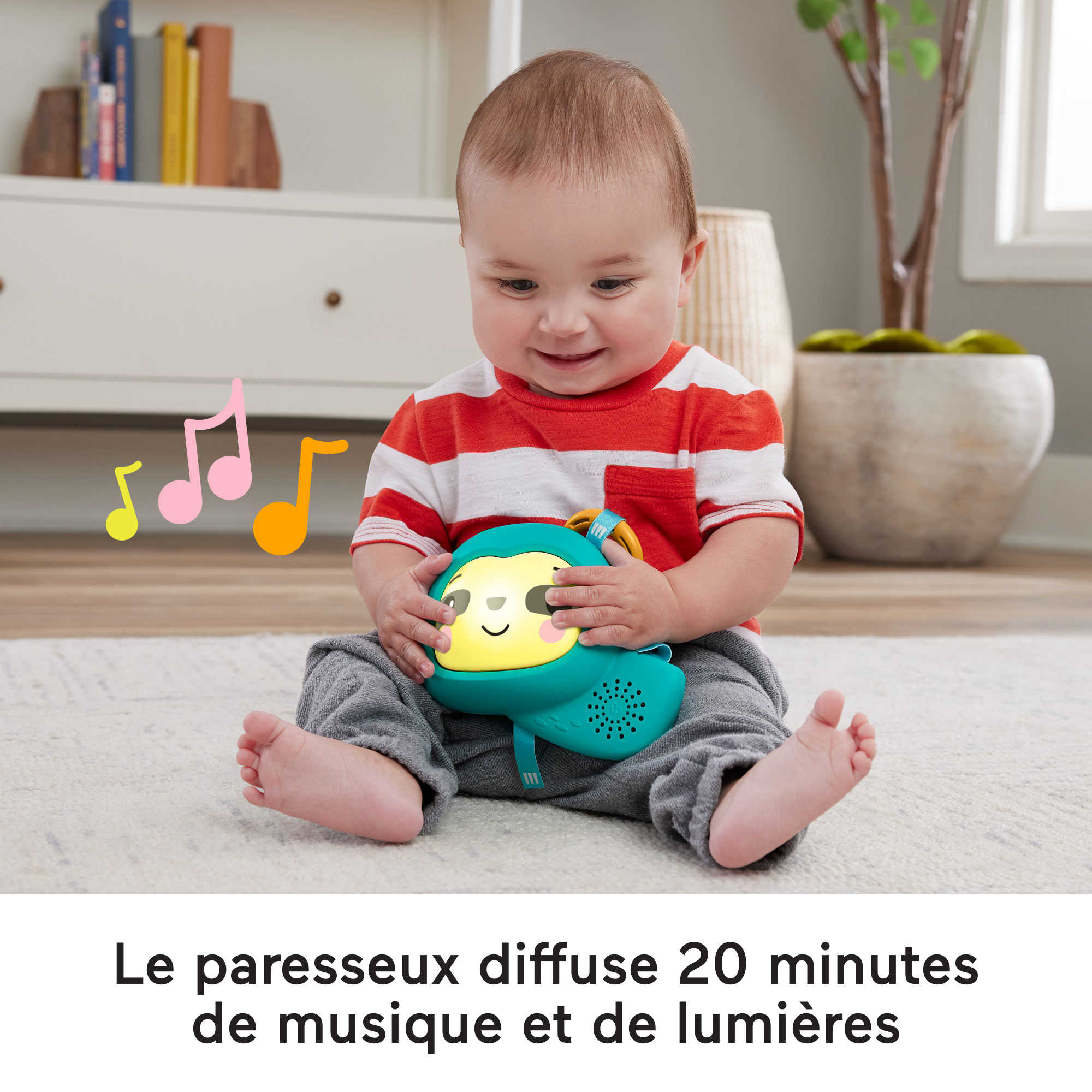 Jouet interactif Paresseux Smooth Moves - Fisher Price