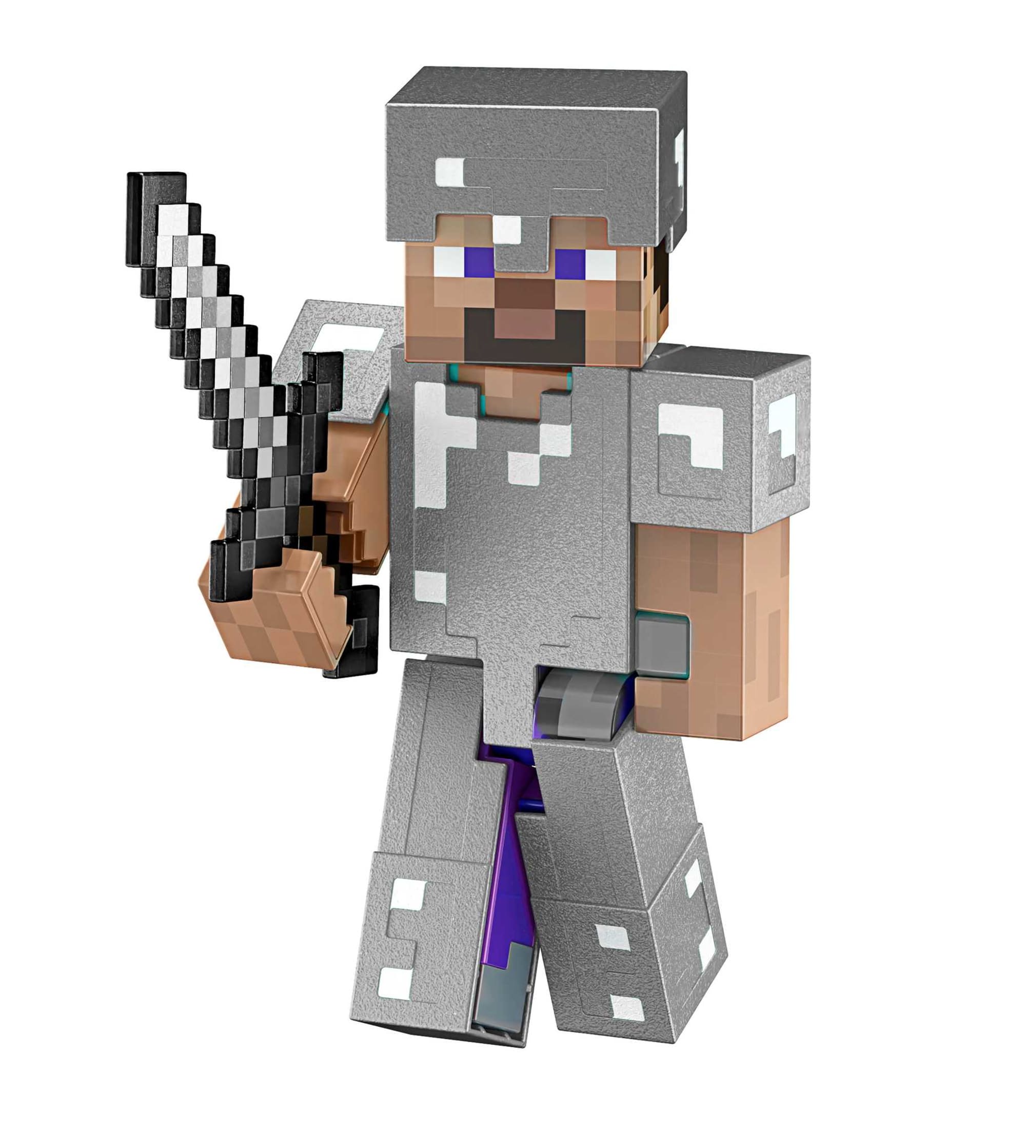Minecraft Diamond Level Steve Action Figure MATTEL