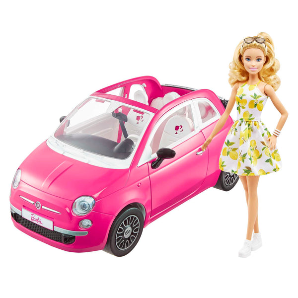 White deals barbie car