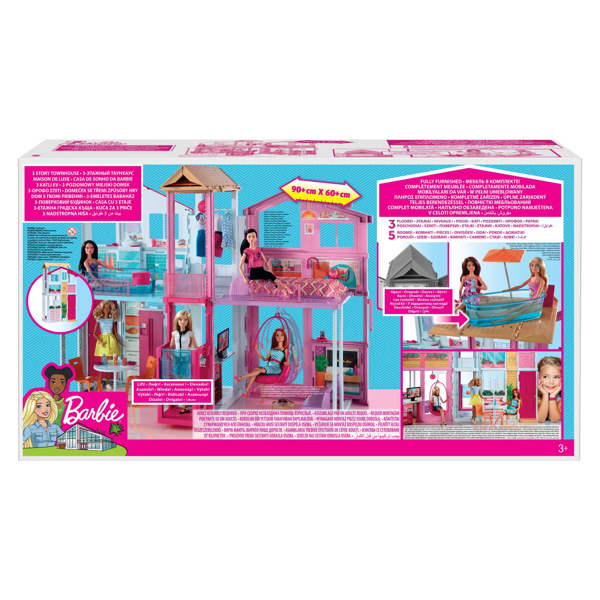 Barbie DLY32 - La Casa di Malibu con Accessori e Colori Vivaci
