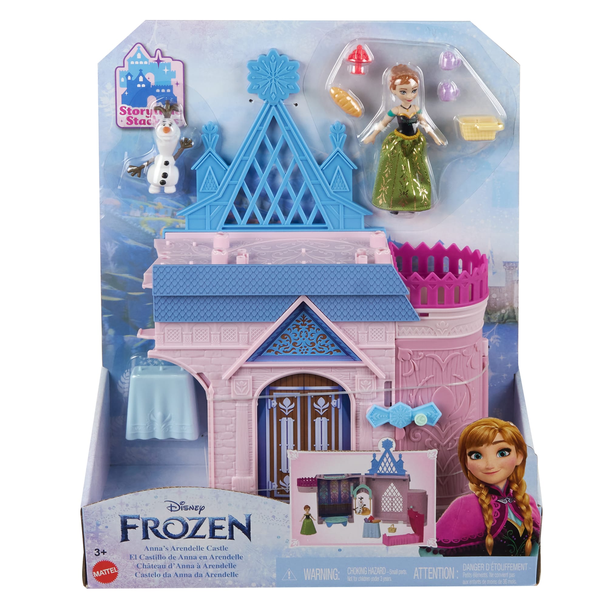 Casa de Muñecas Mattel Disney Frozen Castillo Arendelle con Elsa