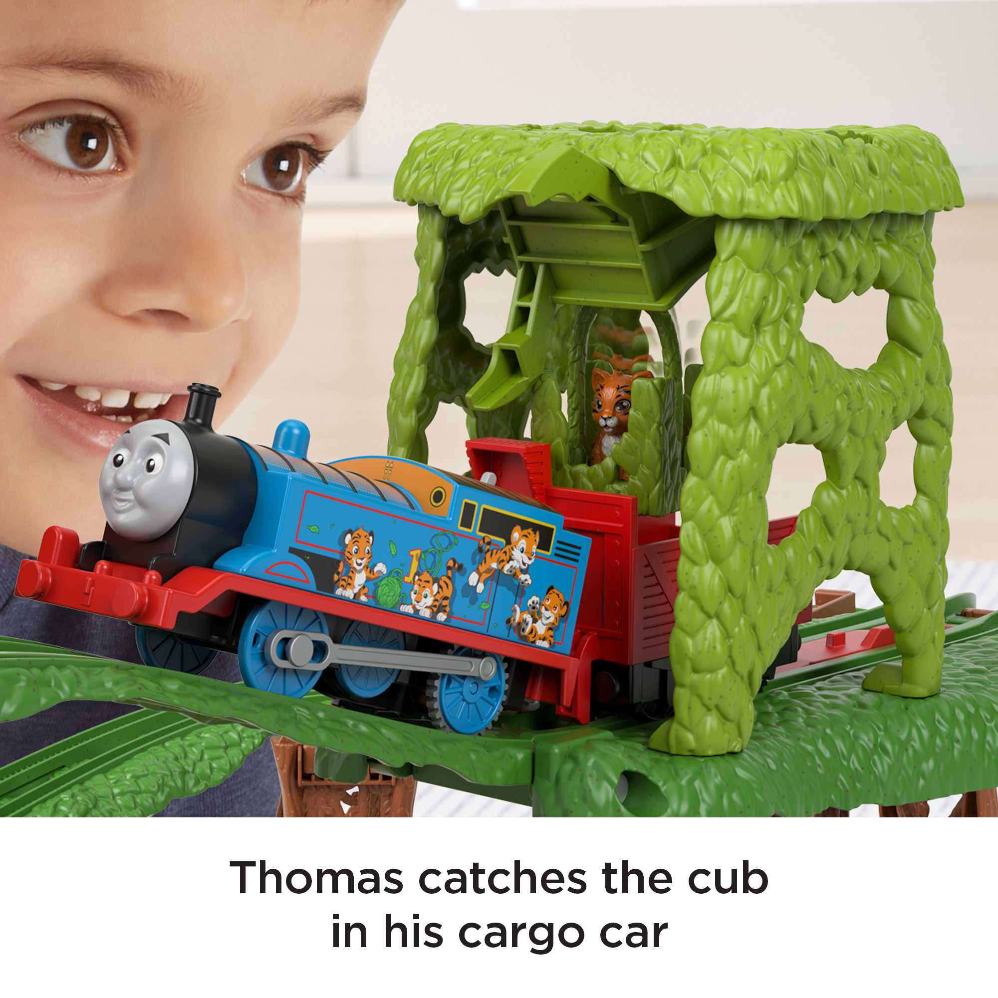 Sodor Adventure Set Fisher-Price Thomas & Friends Sodor Safari Tiger Adventure Set | GXH06 ...