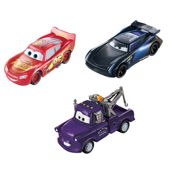 Disney•Pixar Cars Farbwechsel Fahrzeuge 3er-Pack Lightning McQueen