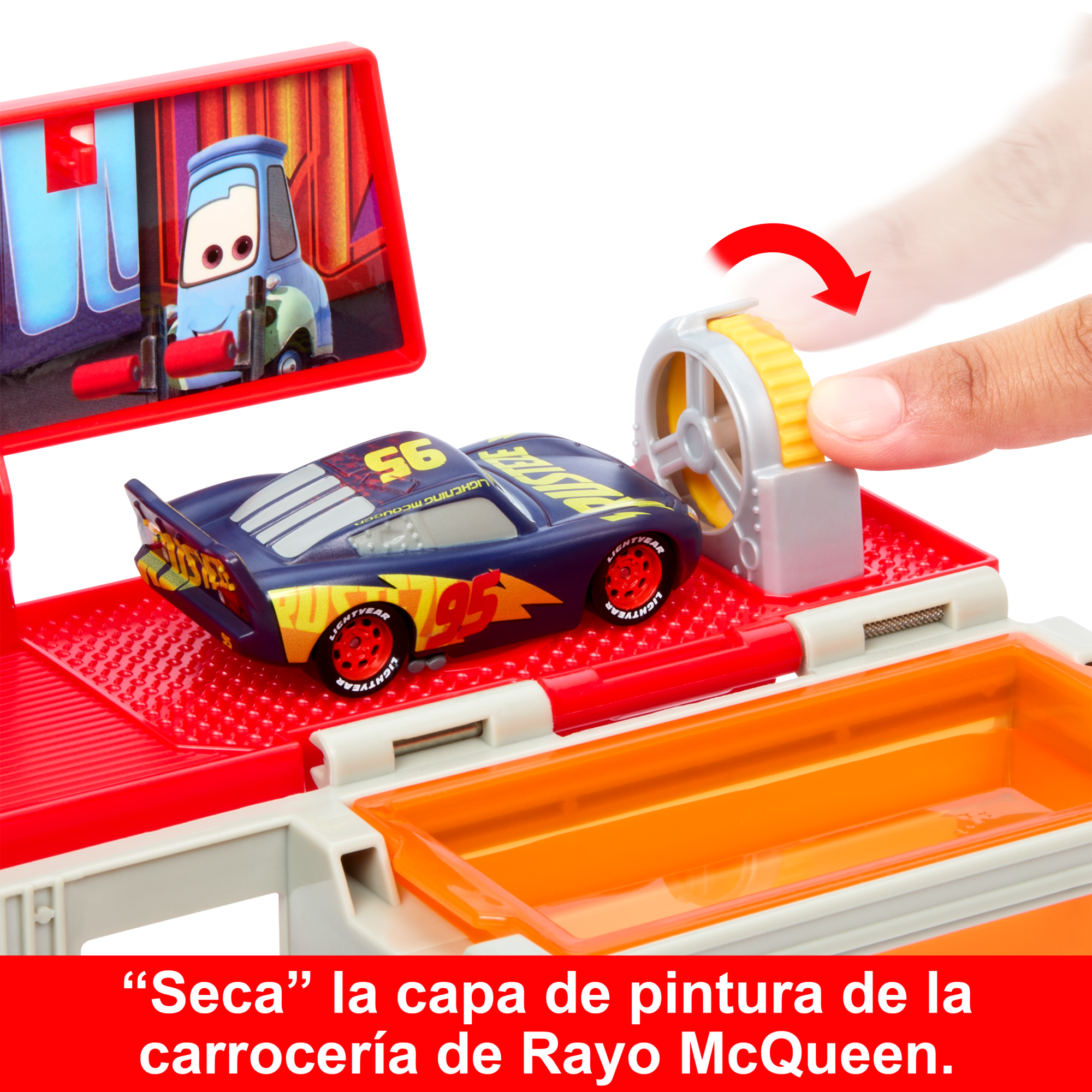 Disney y Pixar Mack Taller de pintura m vil Conjunto de juego con