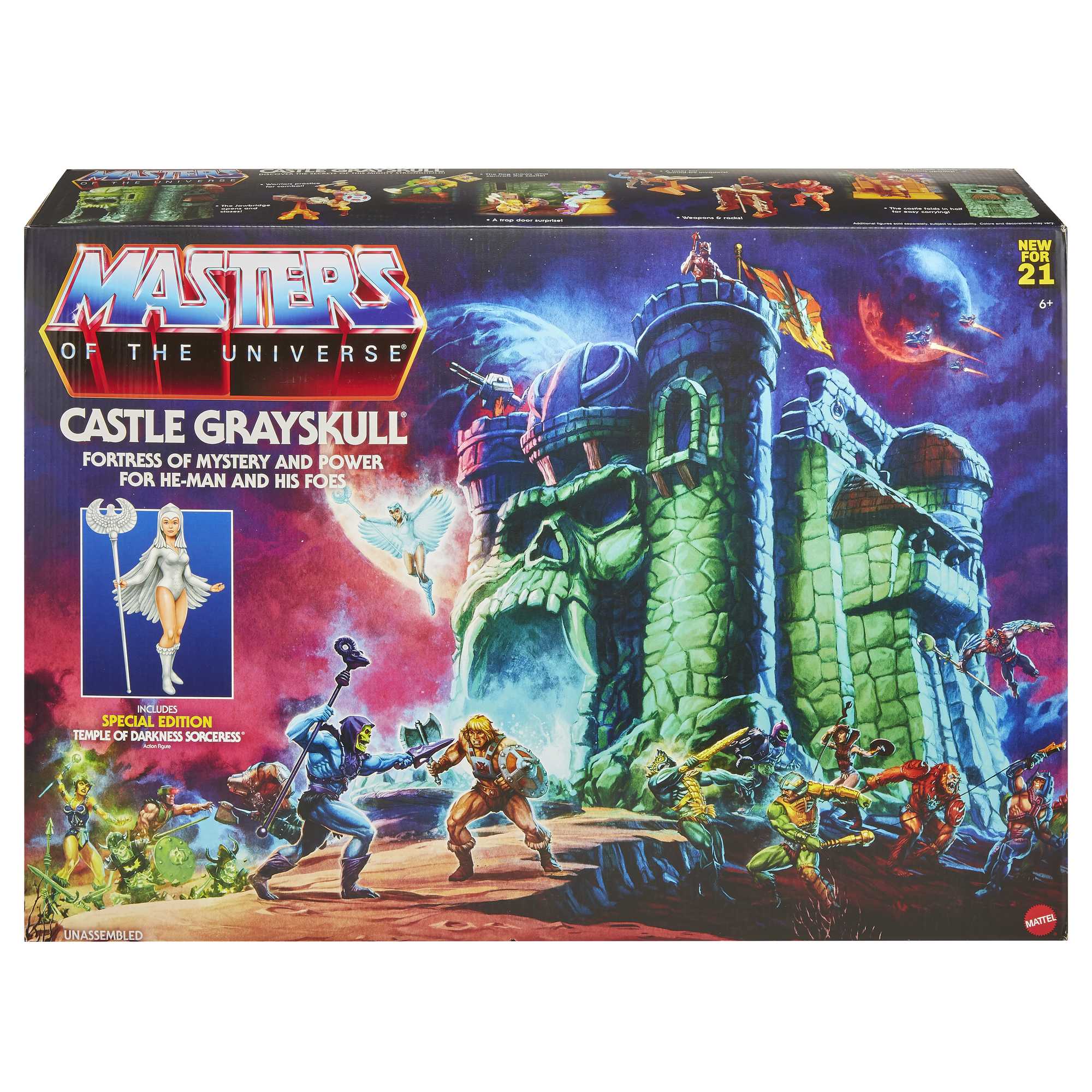 Masters Of The Universe Origins Castle Grayskull Playset Gxp44 Mattel