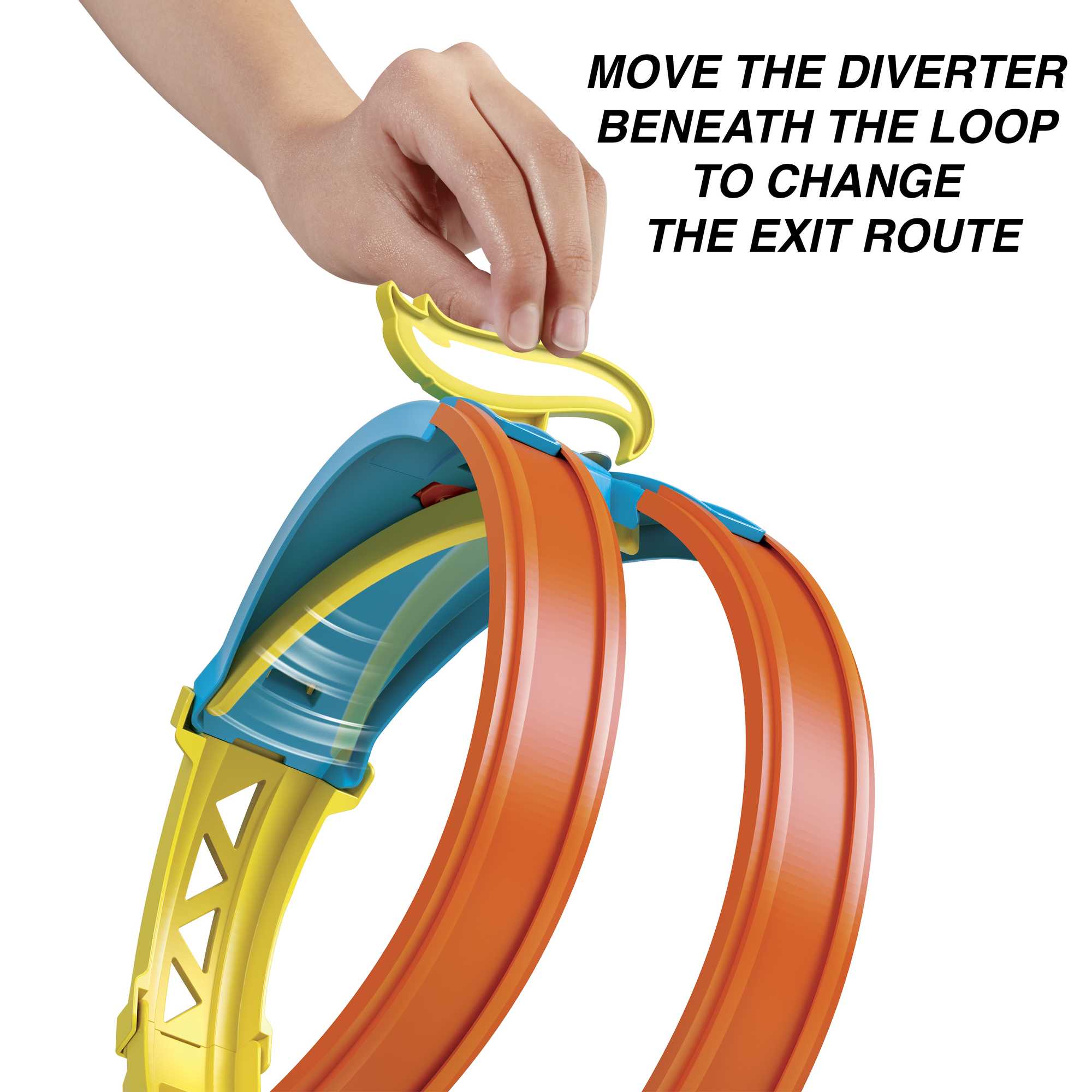 Hot Wheels Track Builder Unlimited Split Loop Pack | MATTEL