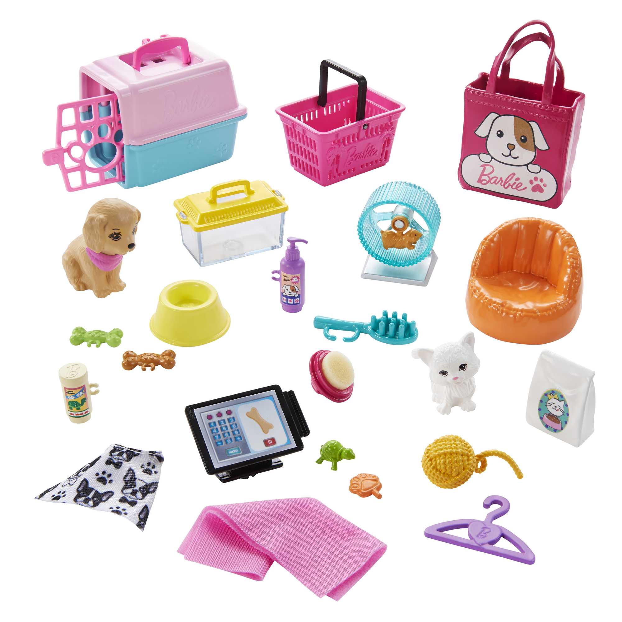 Barbie Doll and Pet Boutique Playset with Pets and More | GRG90