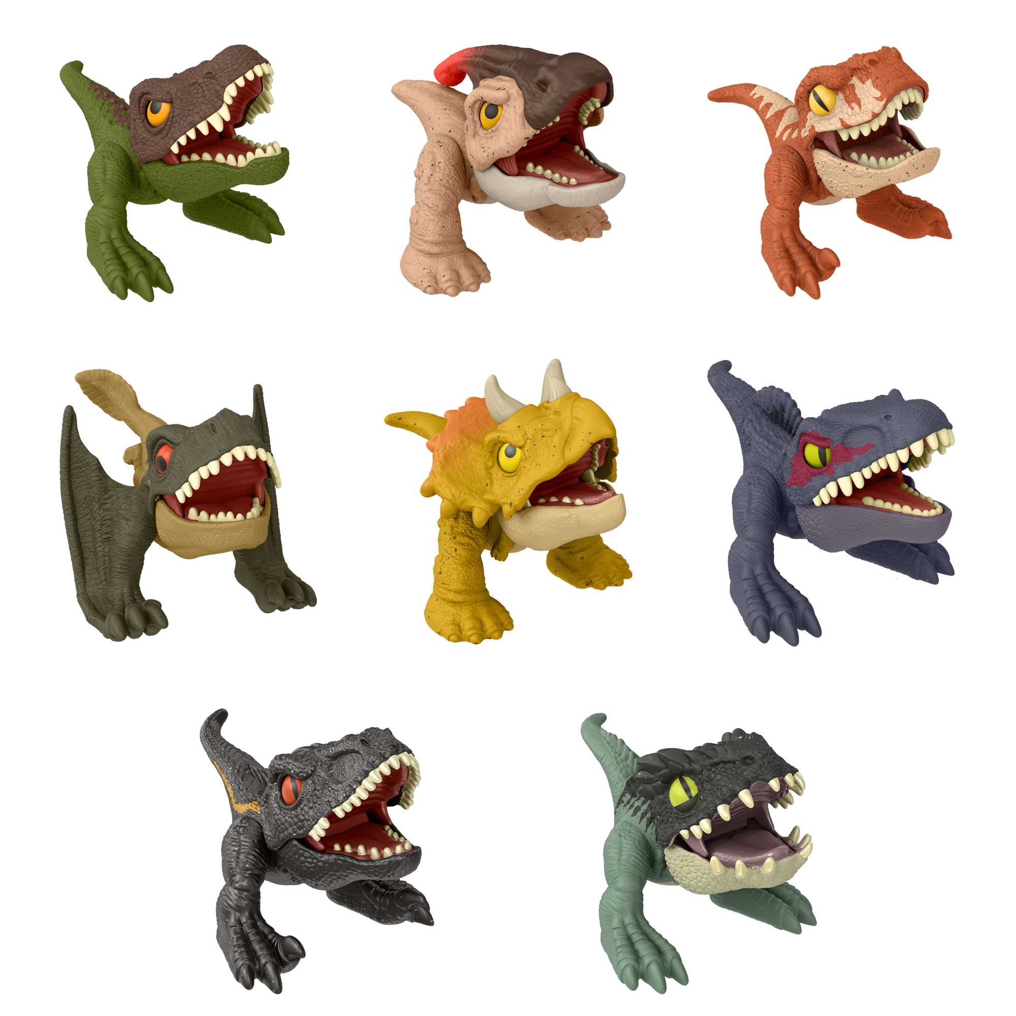 Jurassic World Uncaged Wild Pop Ups Assortment | HJB51 | MATTEL