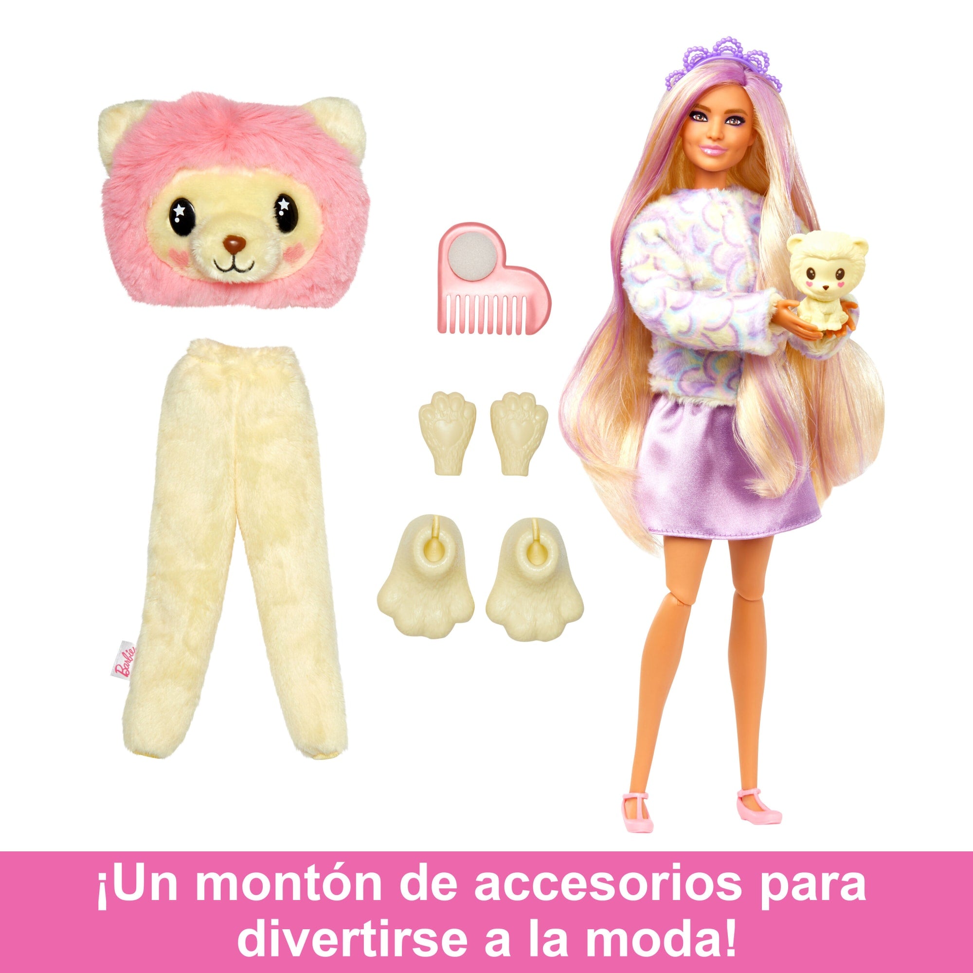 Muñeca Original de la serie Barbie Cutie Reveal Fantasy, disfraz