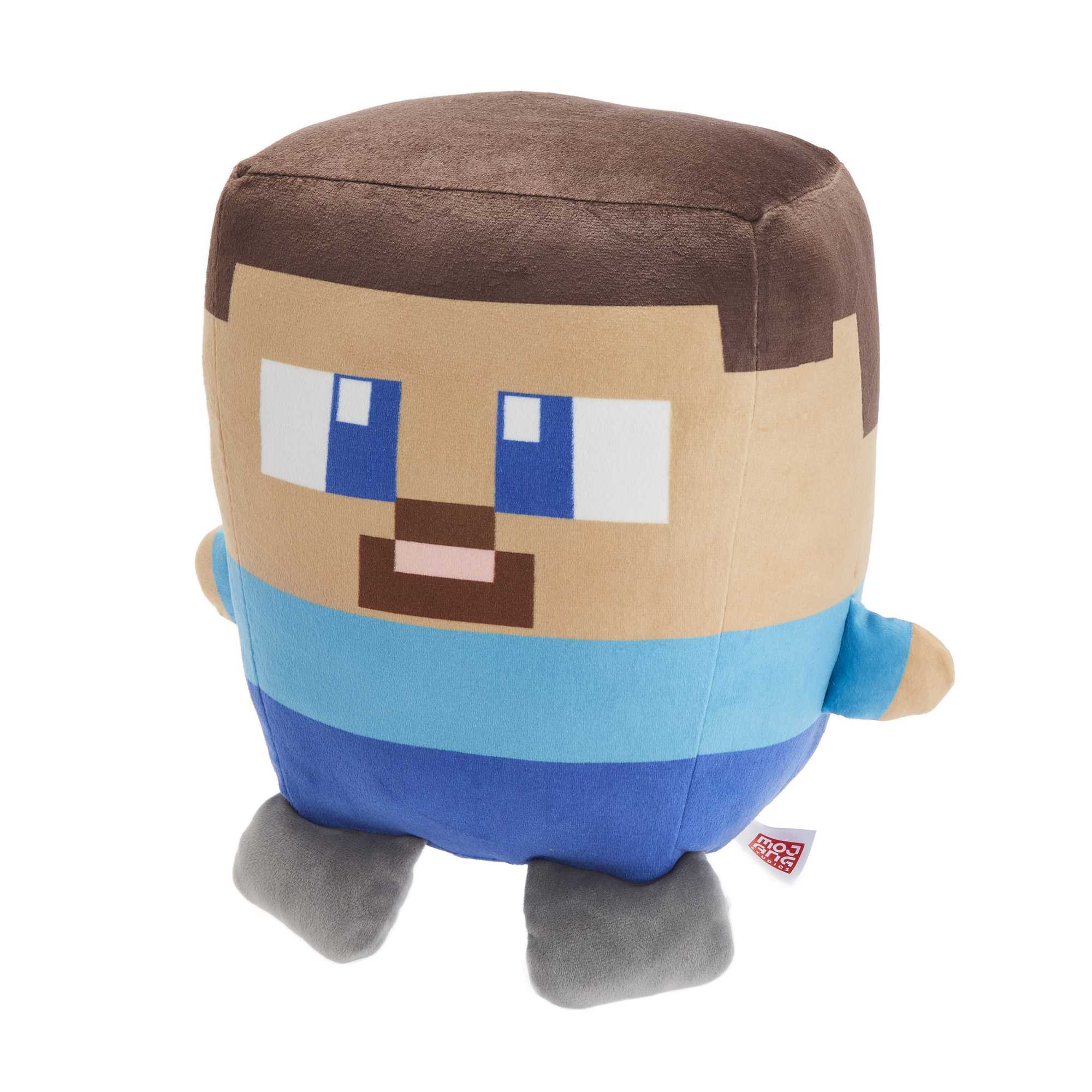 Minecraft Cuutopia 10-in Steve Plush Character Pillow Doll | HJJ02 | MATTEL