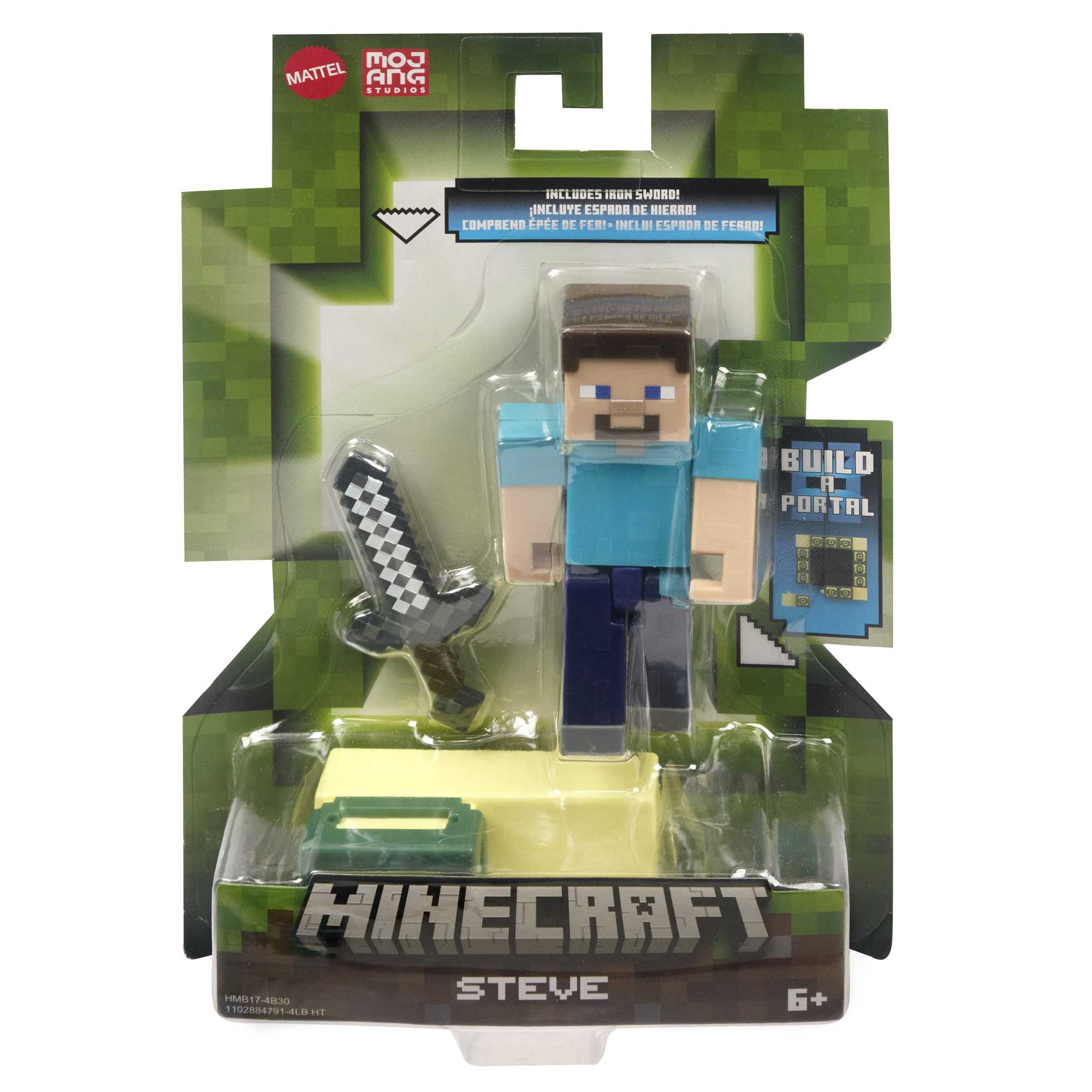 Minecraft Steve Figura HMB17 MATTEL