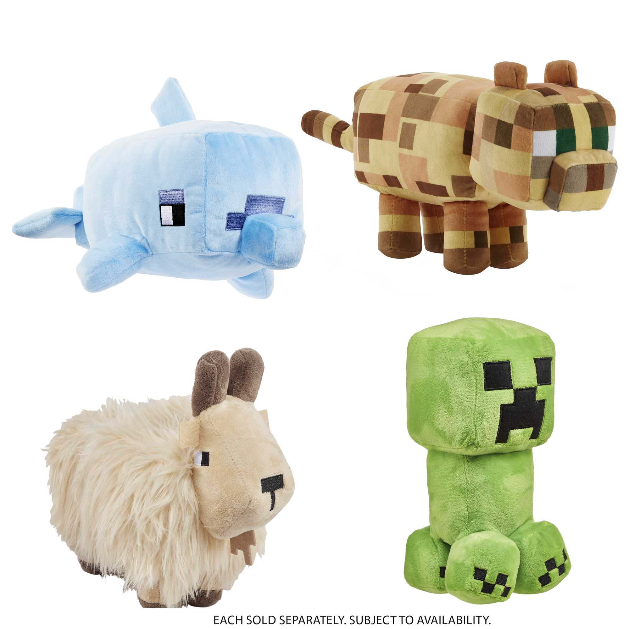 Minecraft Basic Plush Assortment | HBN39 | MATTEL