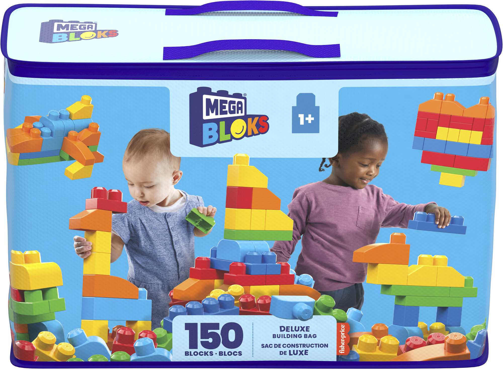 Mega bloks first builders deluxe clearance building bag