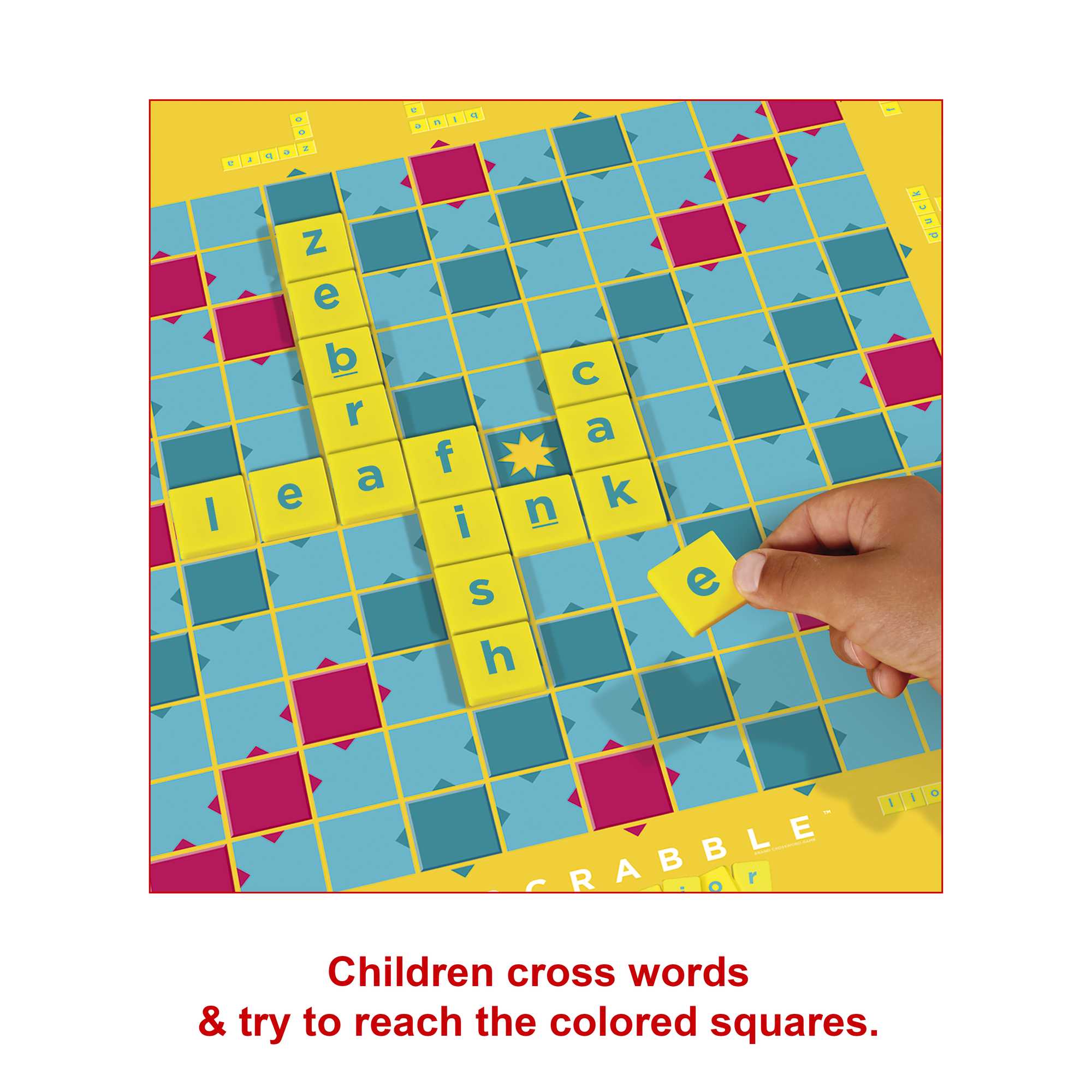 Scrabble Junior, Version Française – Mattel –