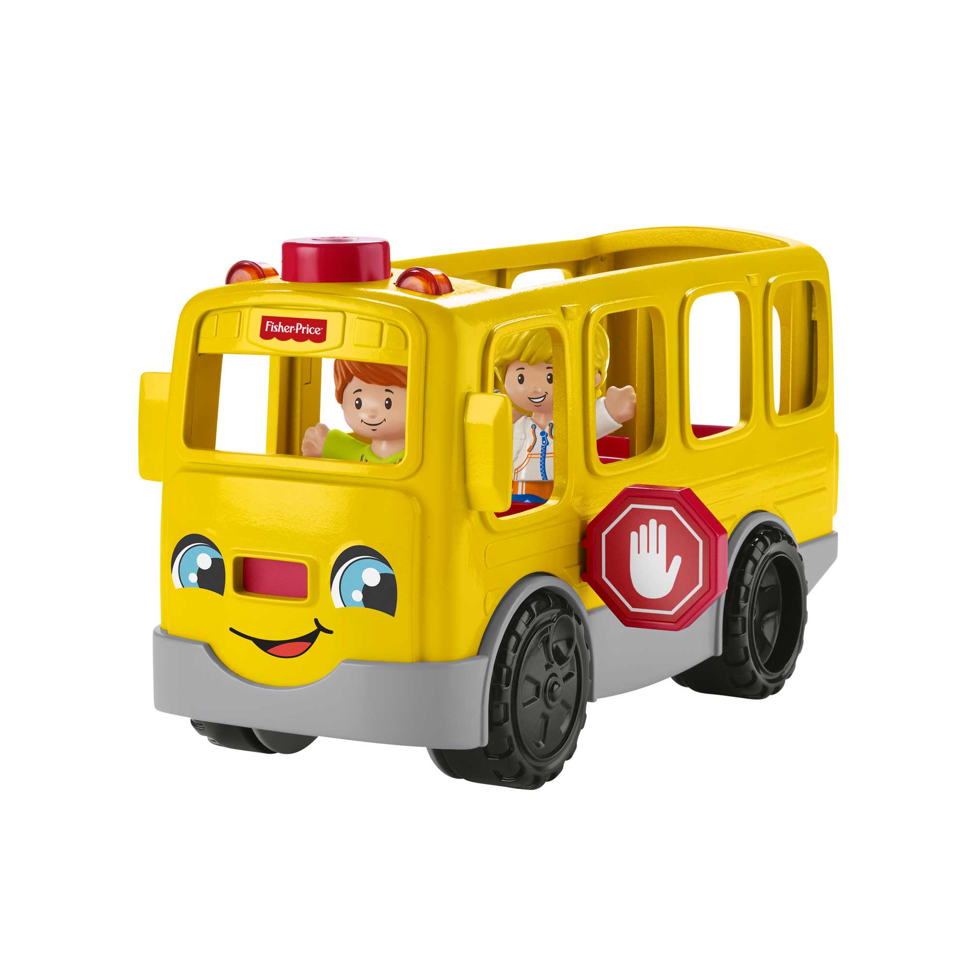 Fisher-Price jouet à tirer Little People Grand bus scolaire jaune, Commandez facilement en ligne