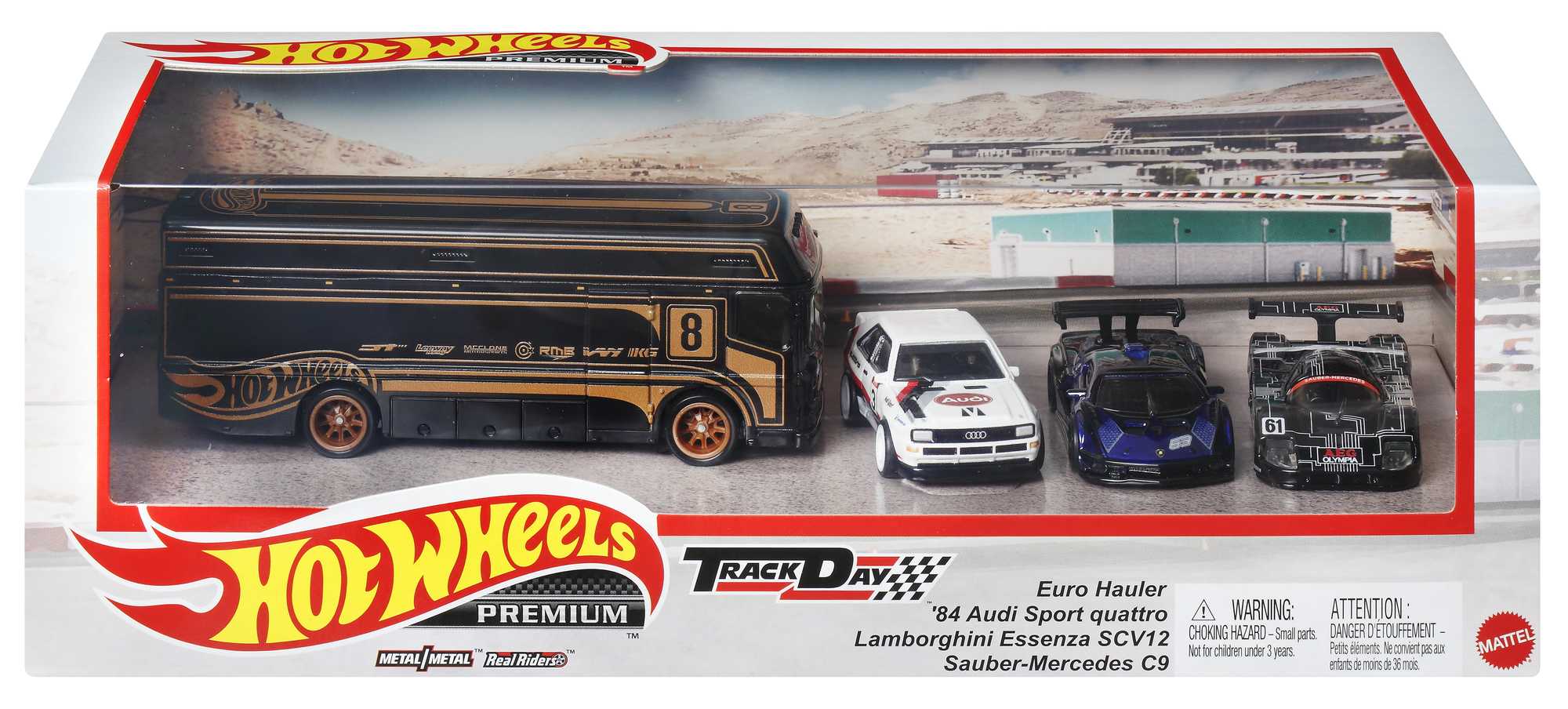 Hot Wheels Premium Collector Display Sets, 1:64 Scale Cars