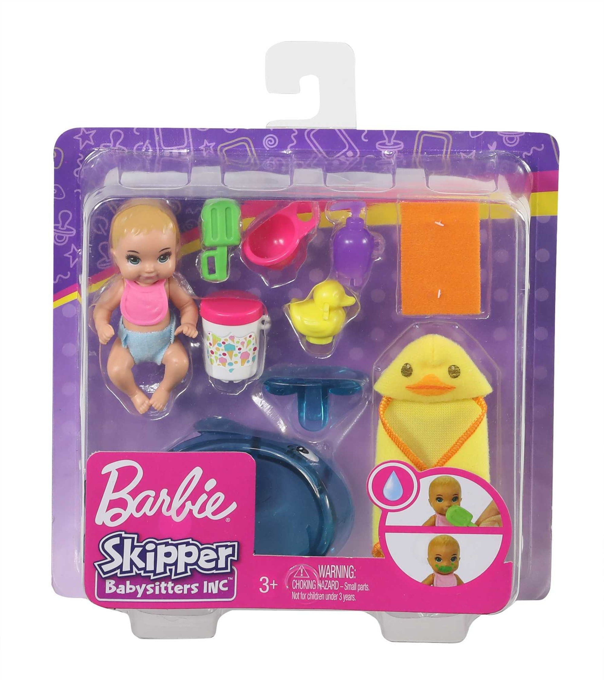 Barbie® – Skipper® Baby-Sitter – Assortiment Bébé et Accessoires