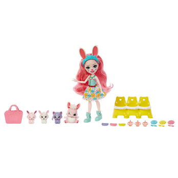 Enchantimals Kitchen Fun Playset with Bree Bunny Doll and Twist Figure –  Maqio