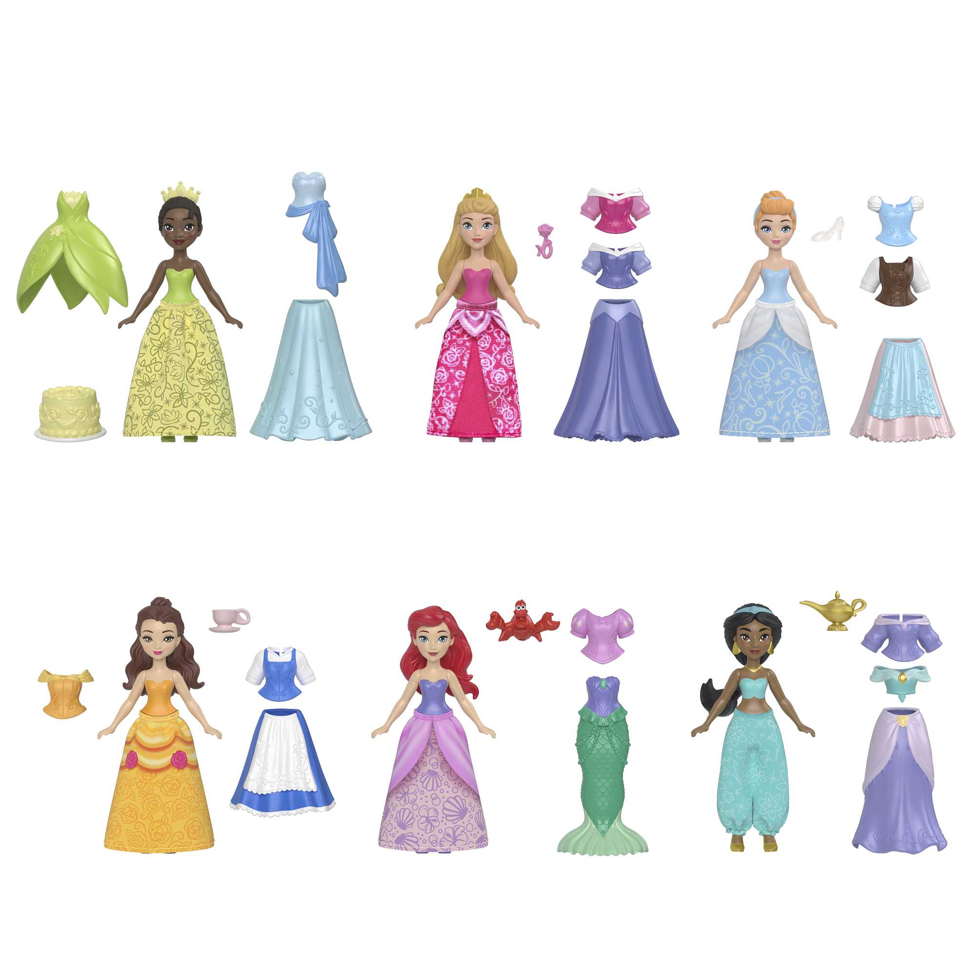 Disney Princess Fairy-Tale Fashions Set | HPD51 | MATTEL