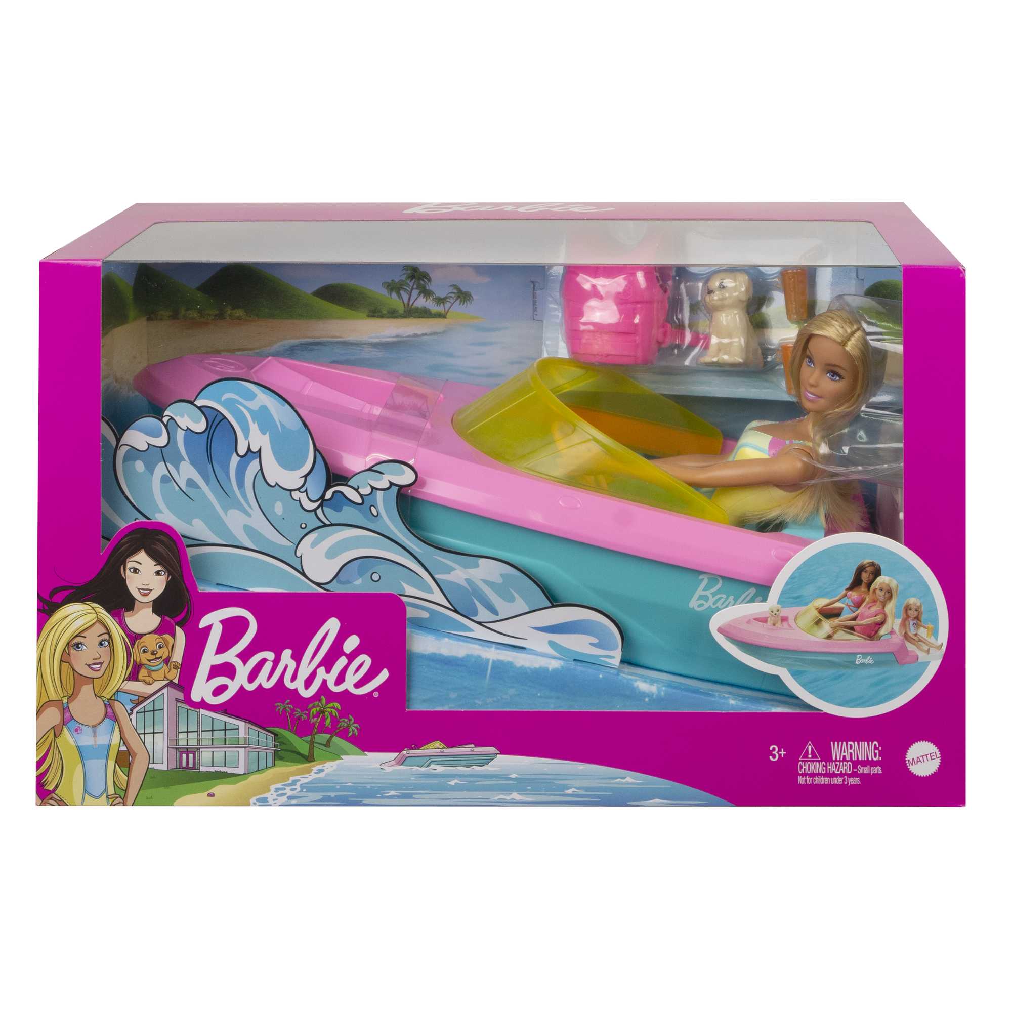Barbie Doll and Boat | GRG30 | MATTEL
