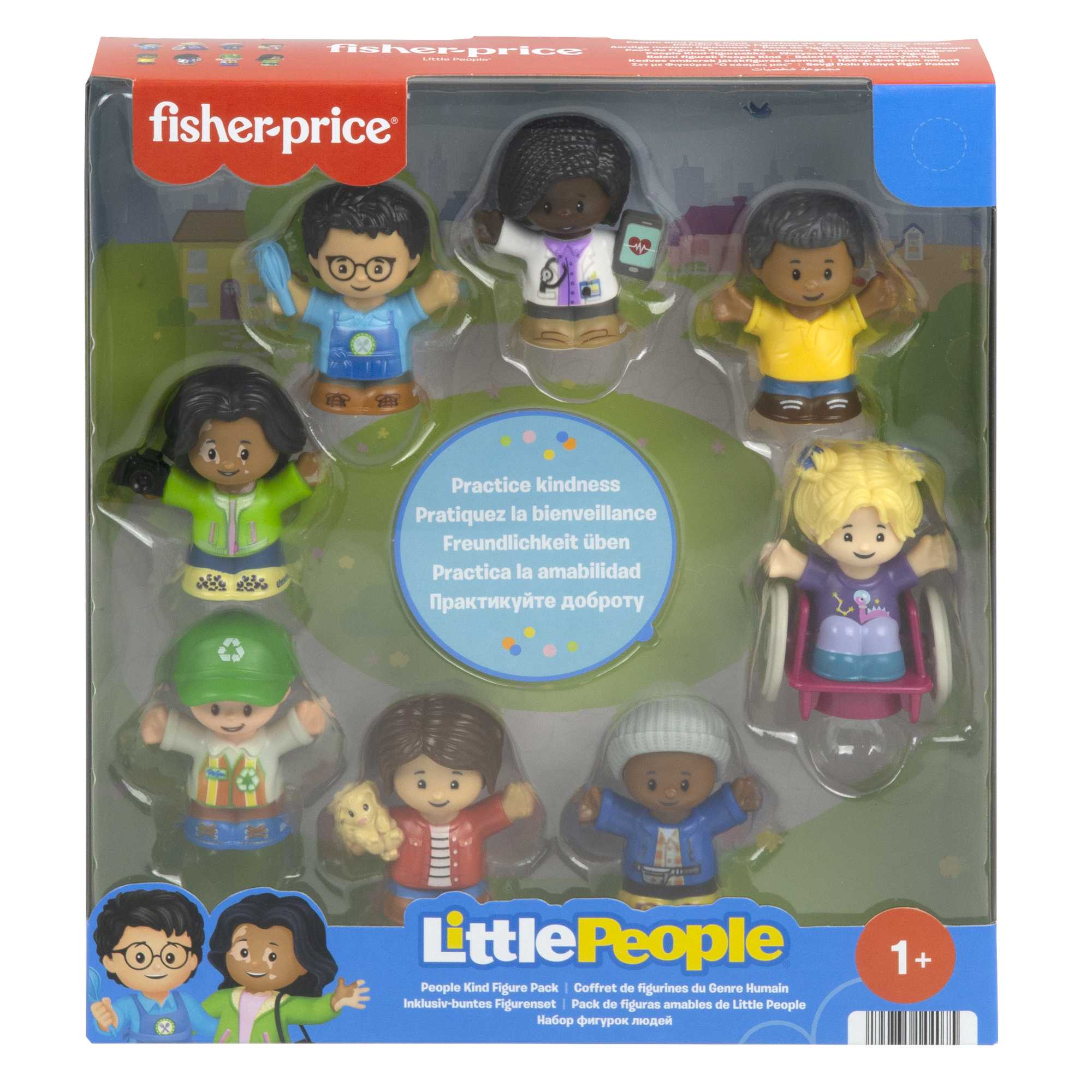 Fisher-Price Little People People Kind Figure Pack | HNL59 | MATTEL