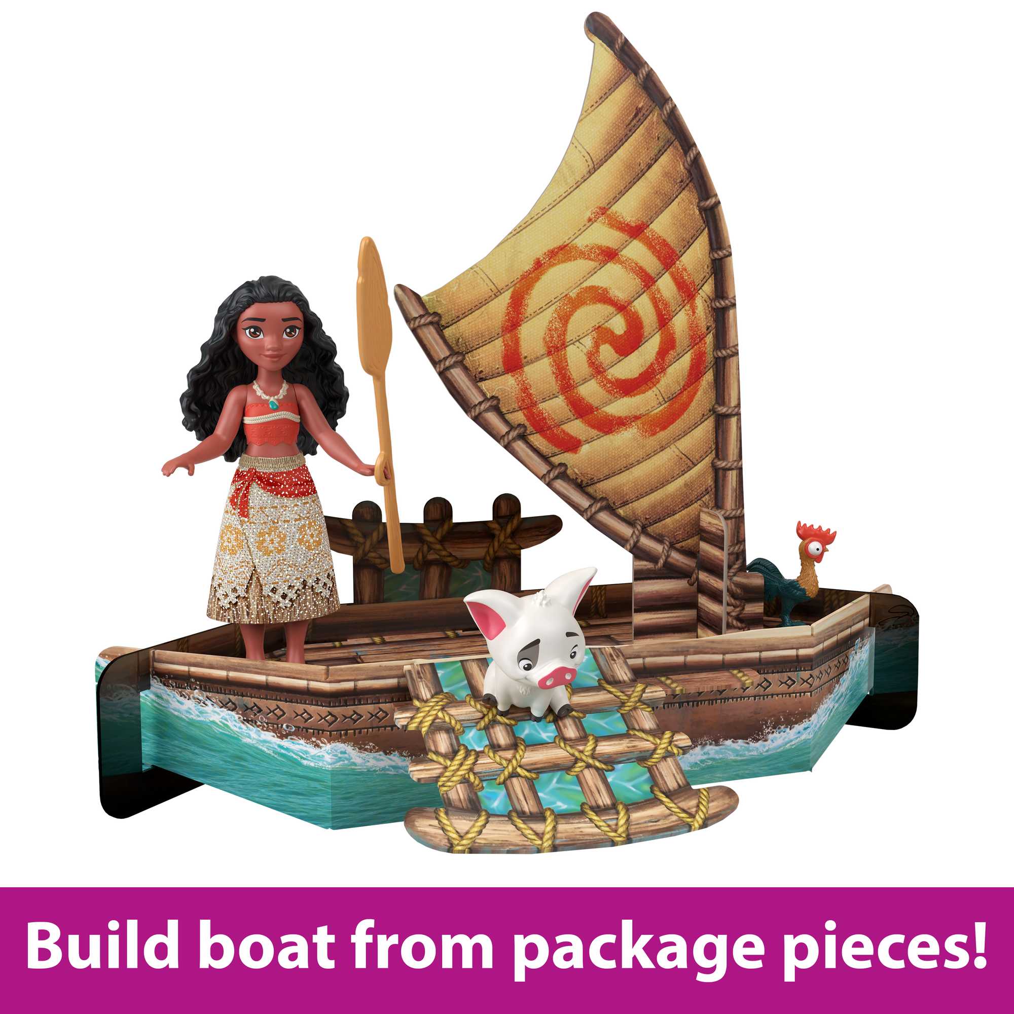 Disney Princess Moana Classic Storybook Set | HLW90 | MATTEL