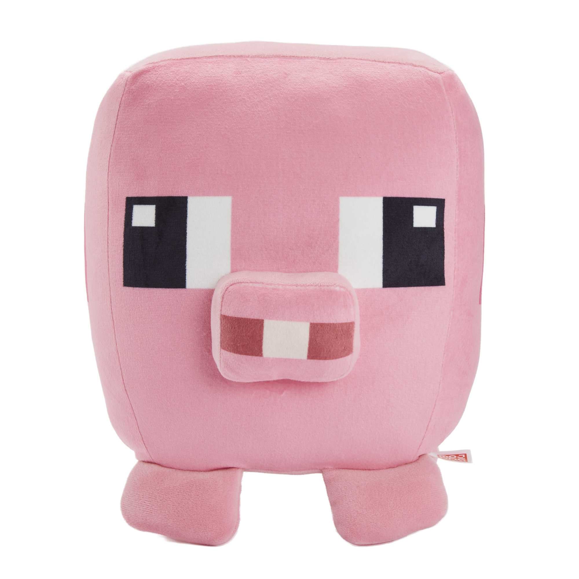 Minecraft Cuutopia™ 10-in Pig Plush Character Pillow Doll | HJJ04 | MATTEL