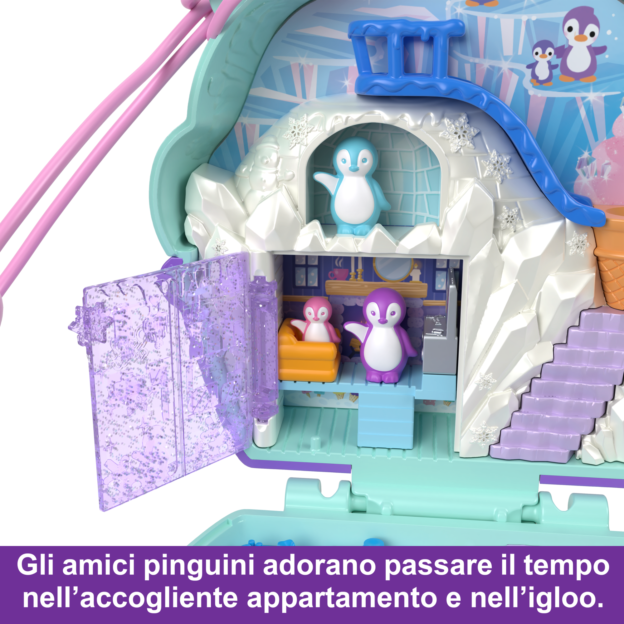 Pinguino Positivo All'Uncinetto - Peluche Motivazionale Con Messaggio Incoraggiante - Foto 3
