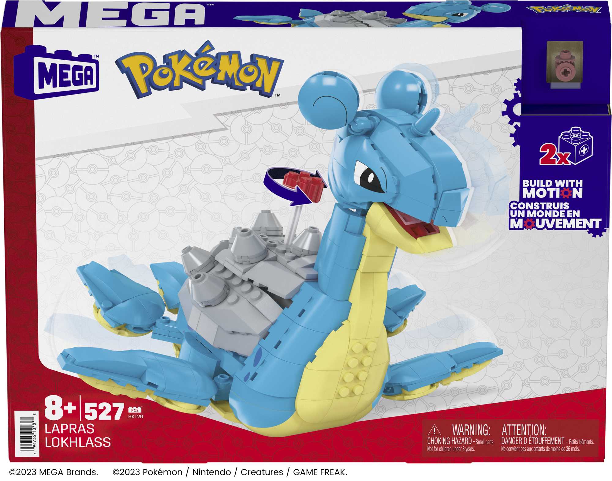 Mega Pokémon Lapras | HKT26 | MATTEL