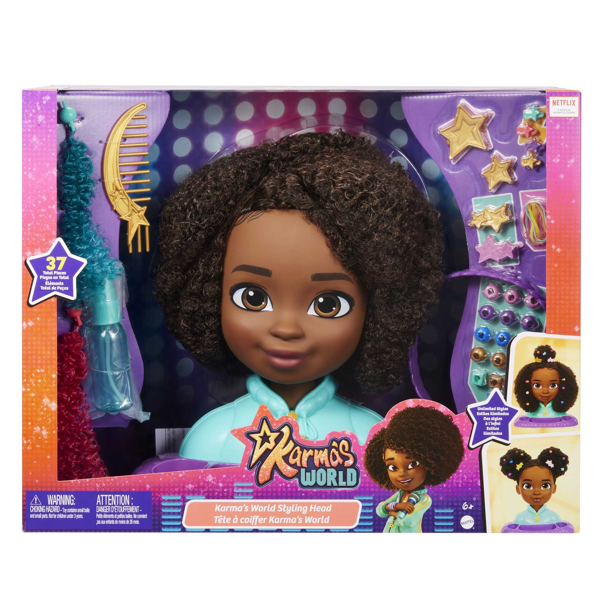 Barbie tête à coiffer afro style