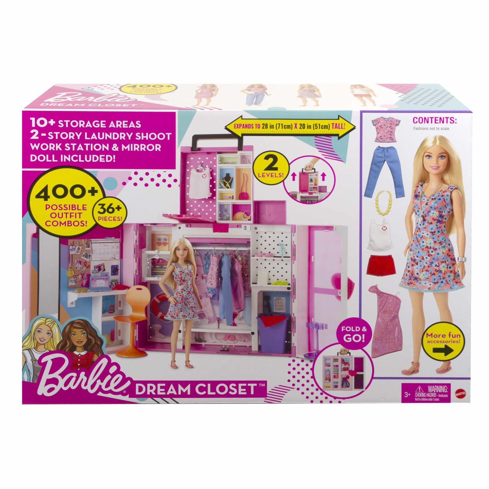 Barbie Armadio alla Moda Artigianale Doll Bambola Accessori Playset Id –  Esplodia