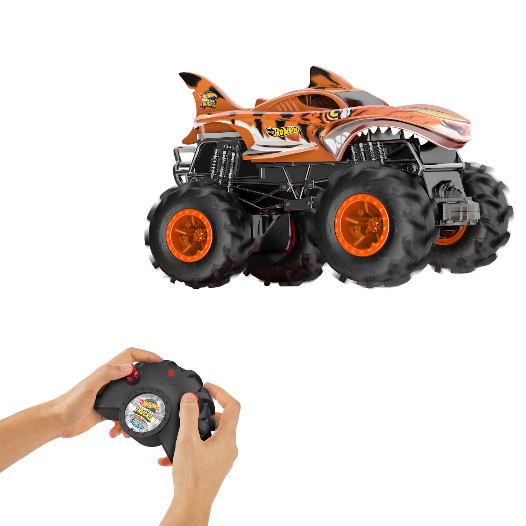 Tiger Shark Coche Hot Wheels Radio Control Tiger Shark Carro De