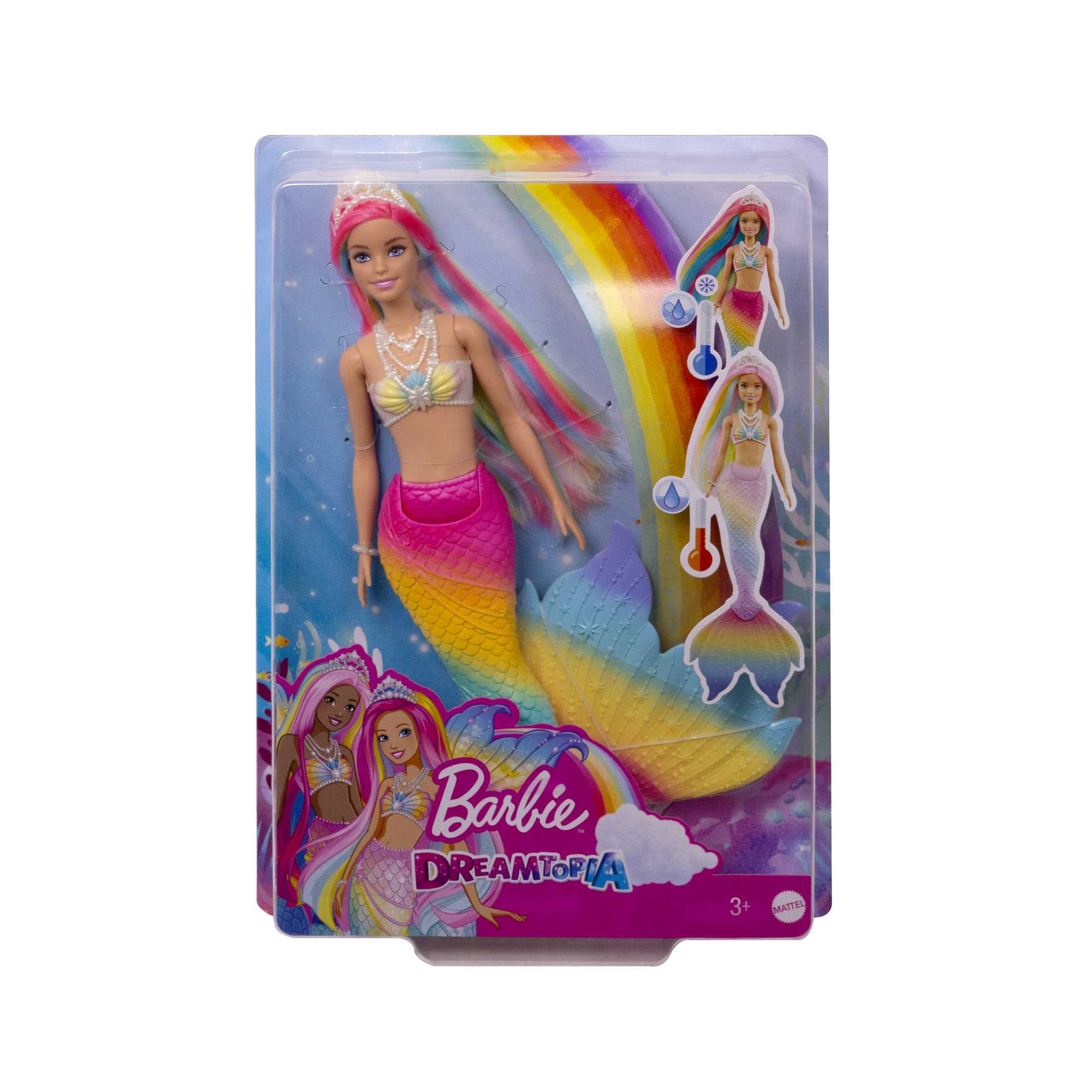 Barbie Sirena Cambia Colore Dreamtopia - Mattel