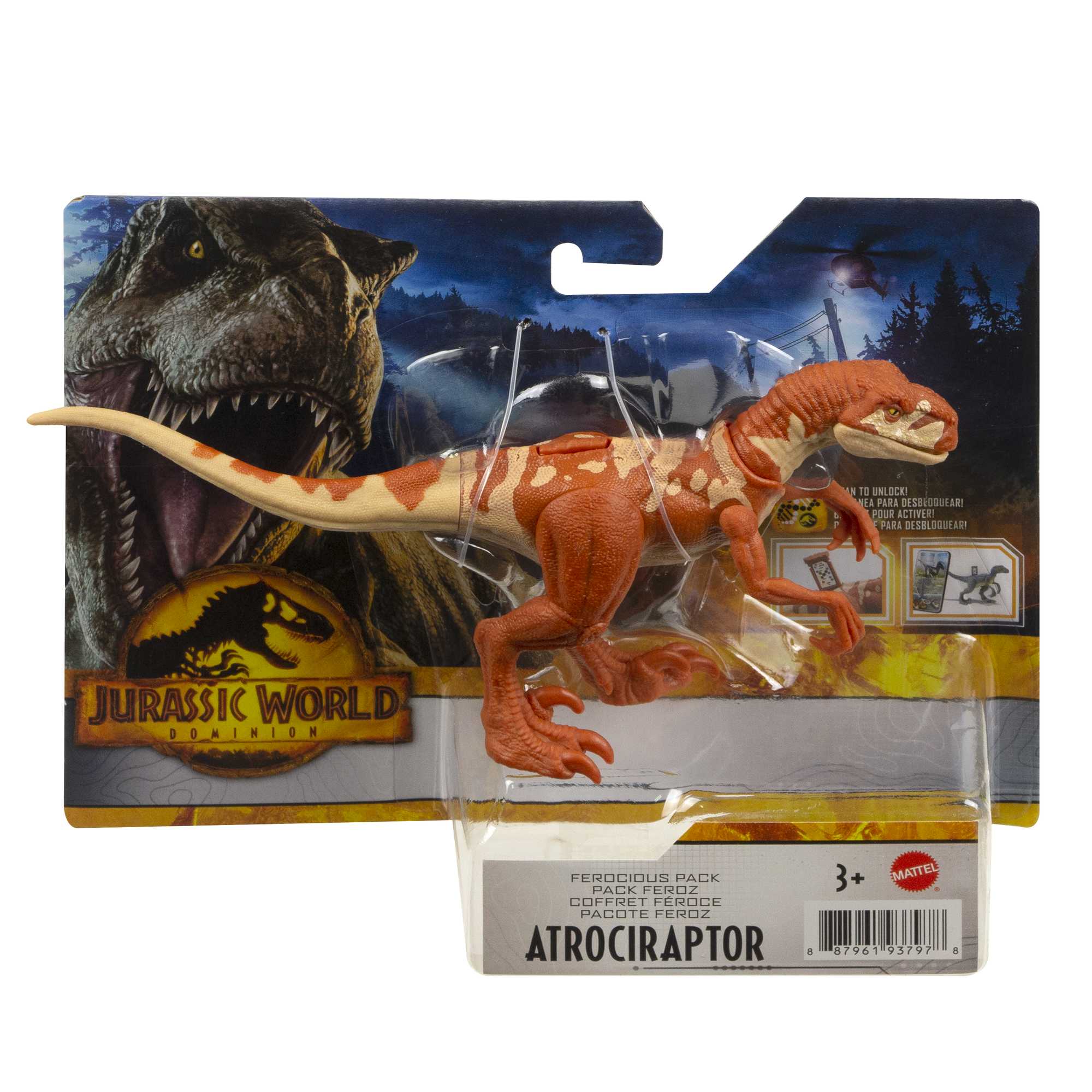 Jurassic world Pack Surtido De Mini Dinosaurios De Juguete Acción