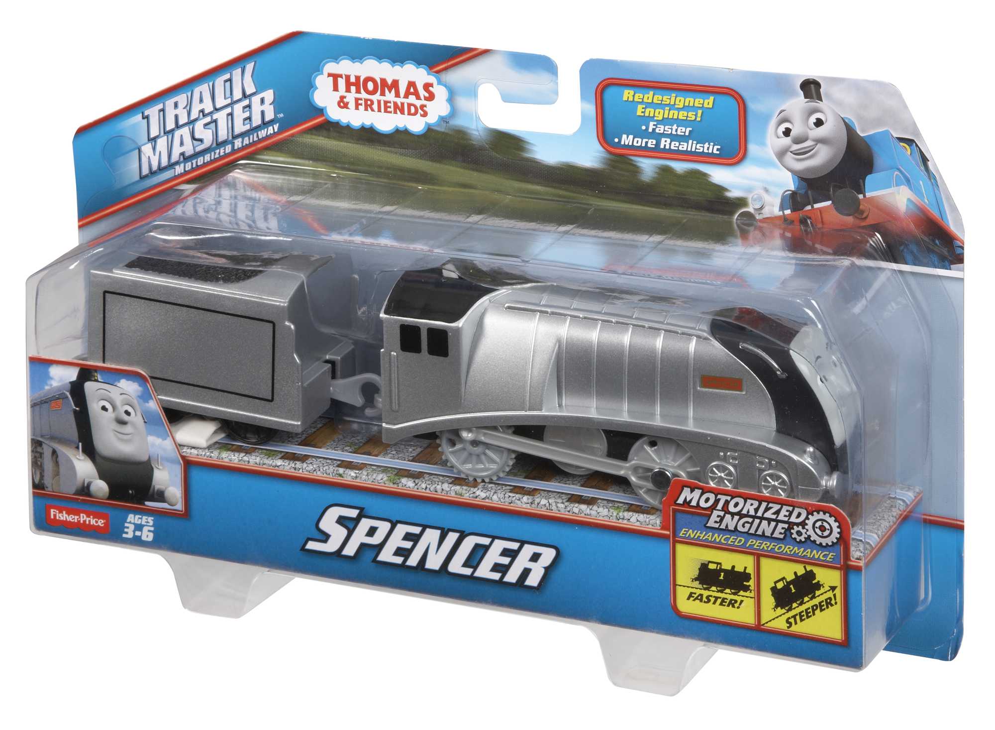Thomas Friends TrackMaster Motorized Spencer Engine MATTEL