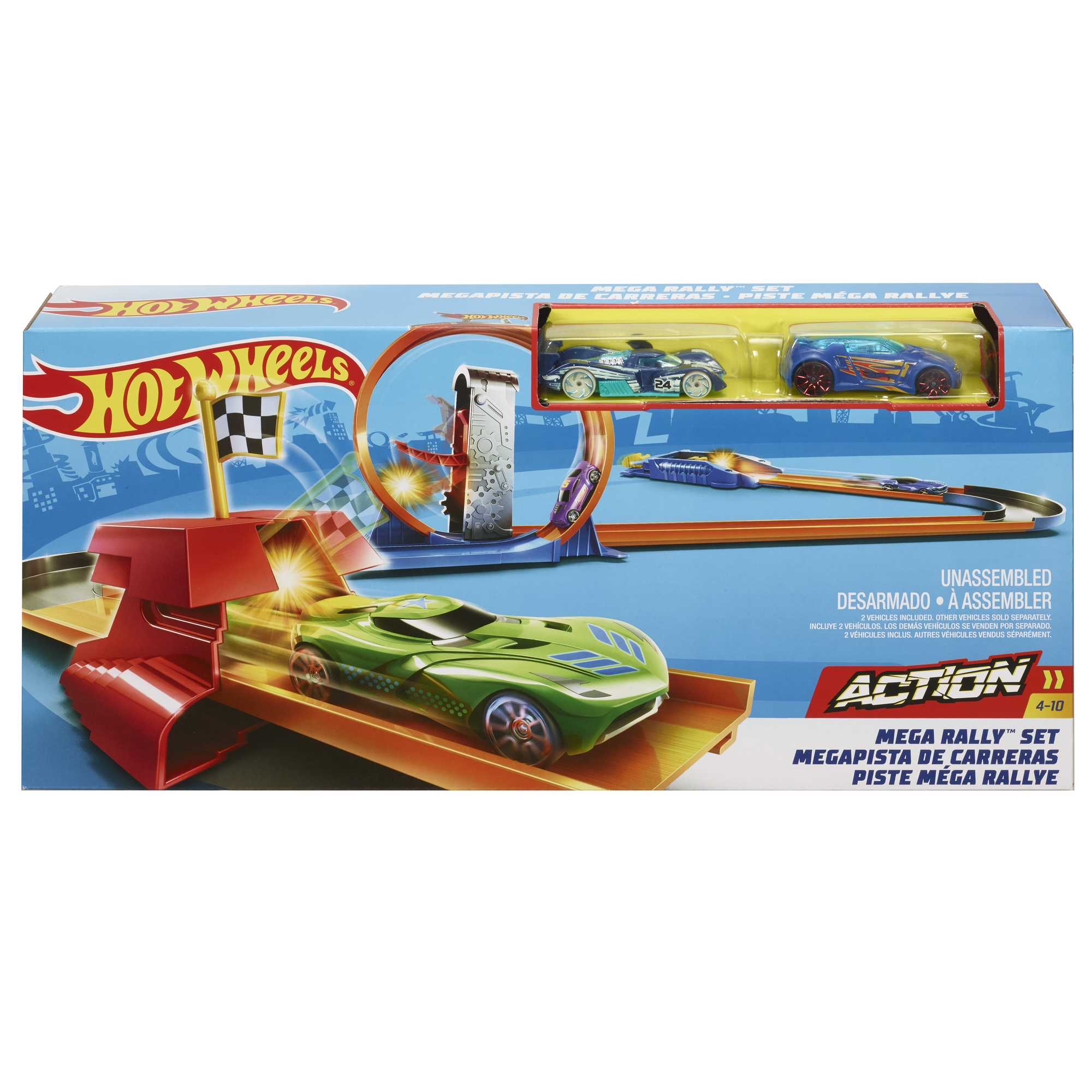 Race rally cheap hot wheels