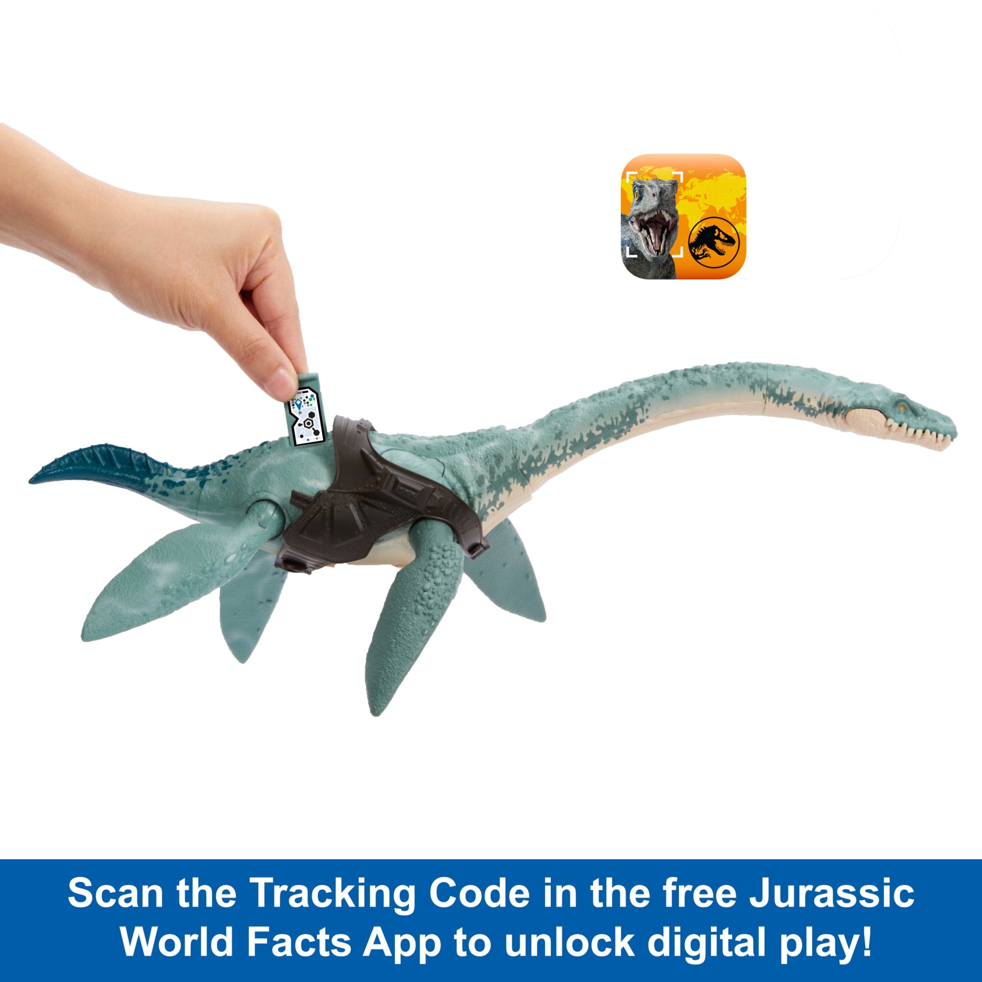 Jurassic World Gigantic Trackers Elasmosaurus | HLP26 | MATTEL